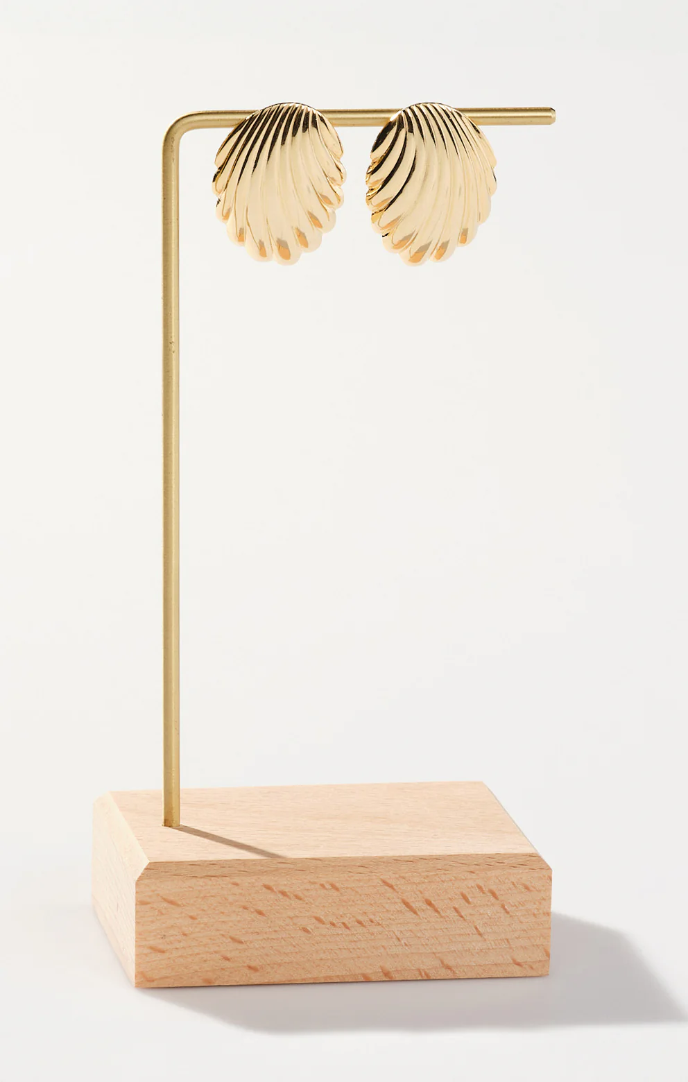 Stylish Lacy Earrings ~ Gold