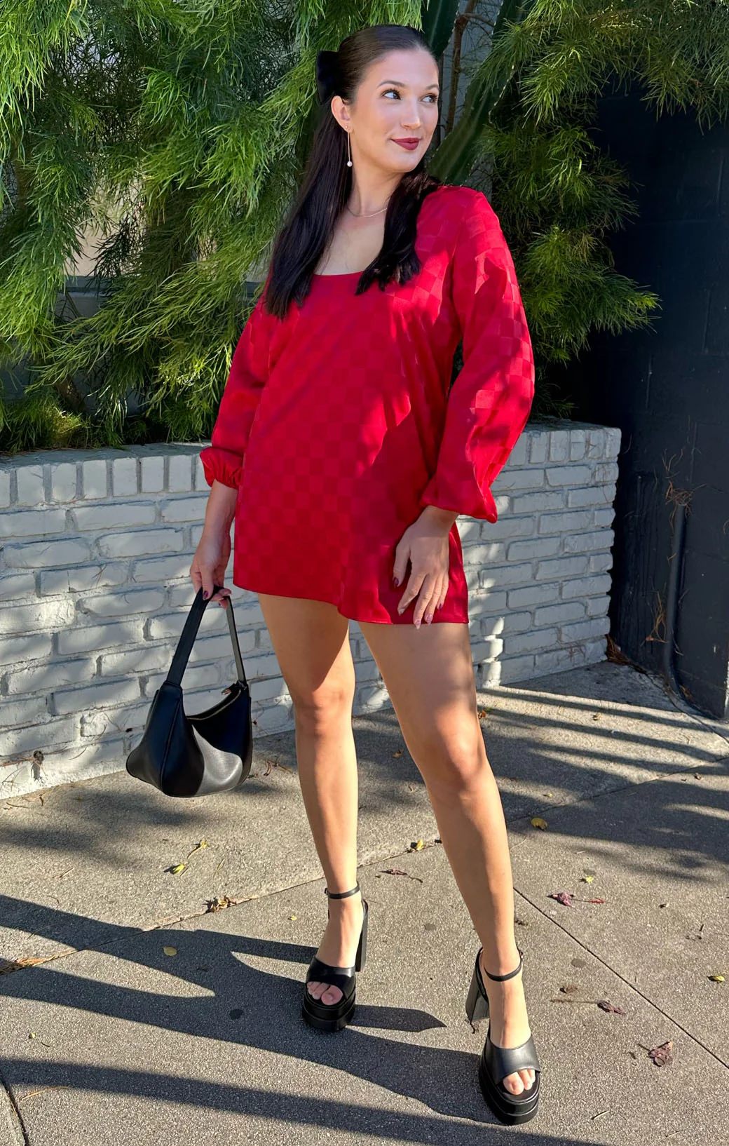 Floral Print Evening Gown