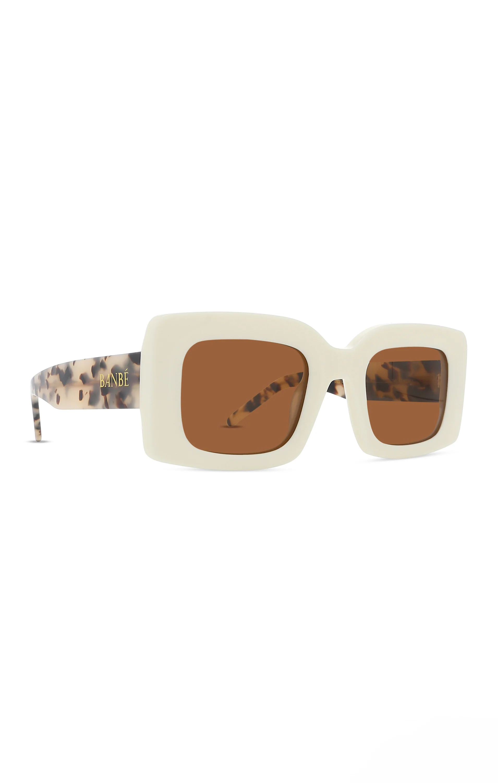 Banbé Eyewear The Kendall Sunglasses ~ Ivory & Blonde Tort