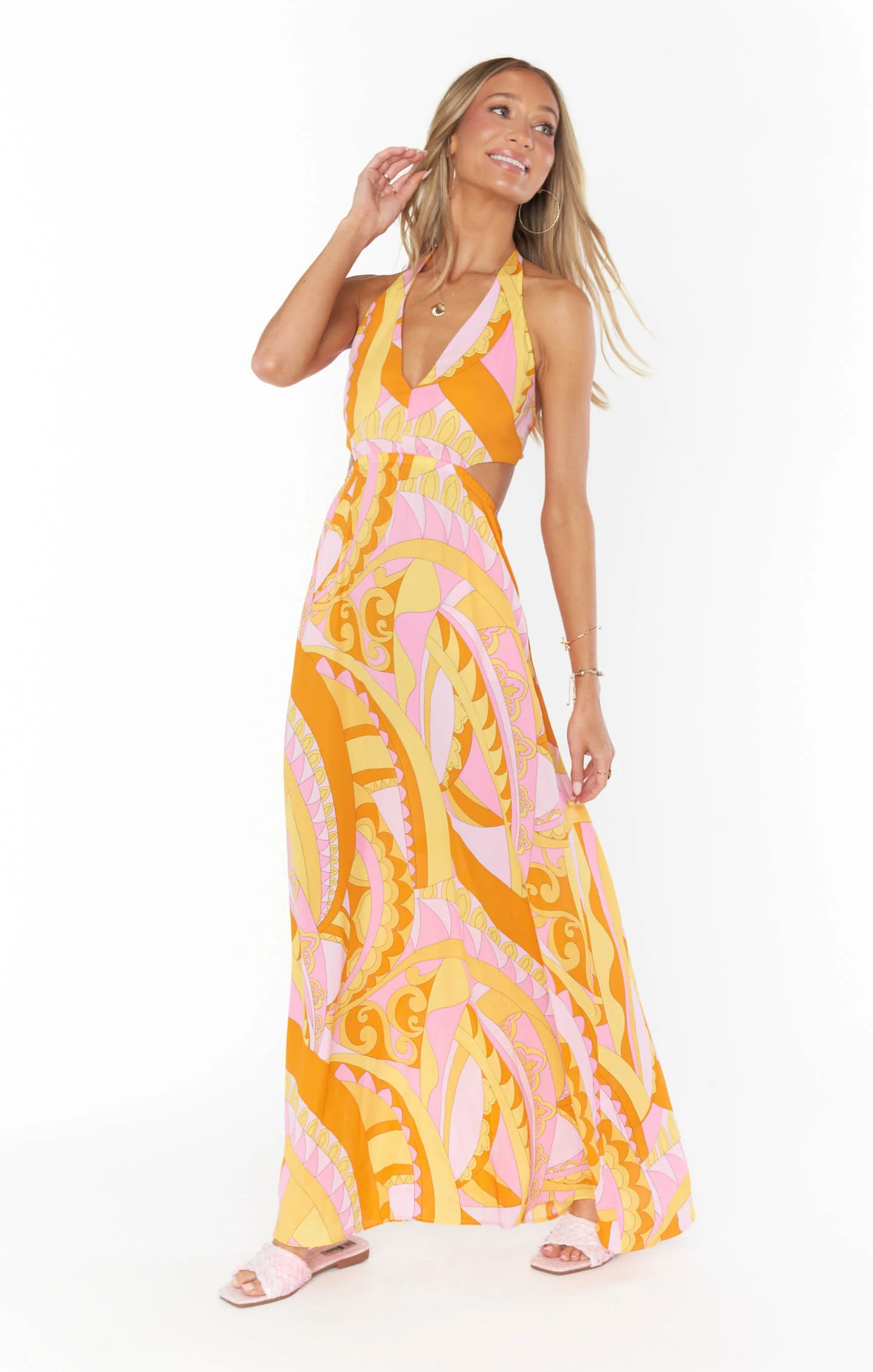 Marisol Maxi Dress ~ Caribbean Cocktail