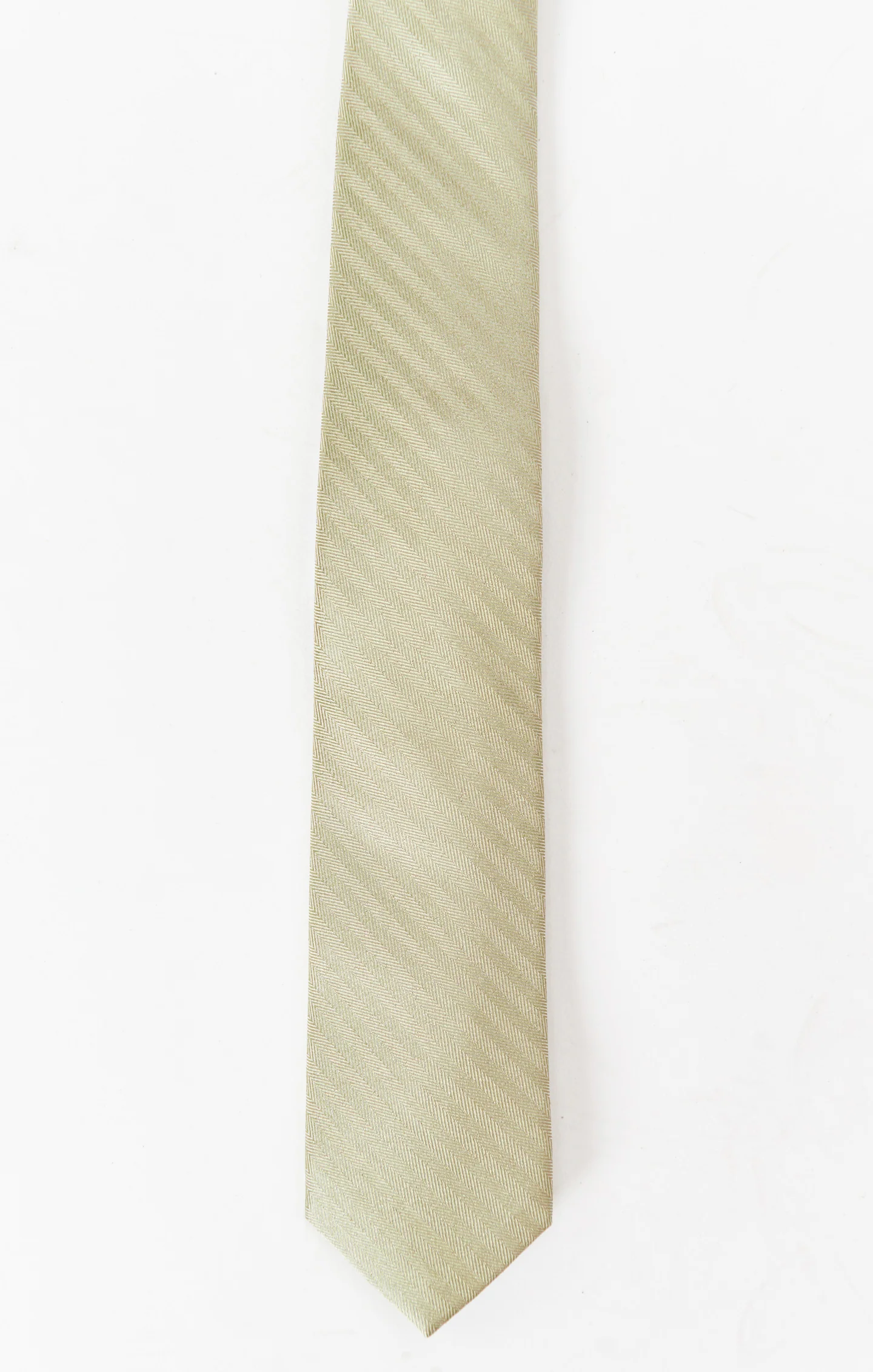 Nico Neck Tie ~ Moss Green Solid