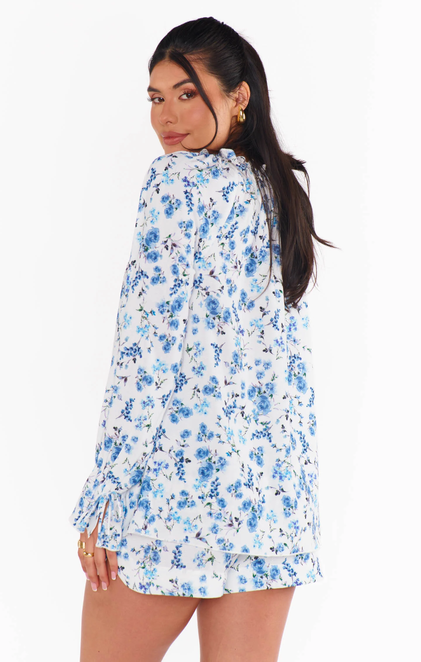 Kinsley Top ~ Blue Bliss