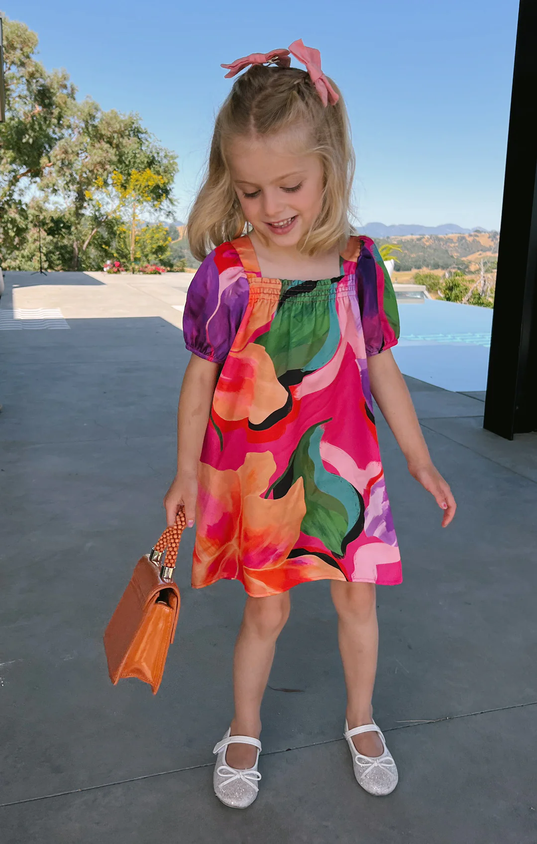 Anna Dress ~ Water Lily