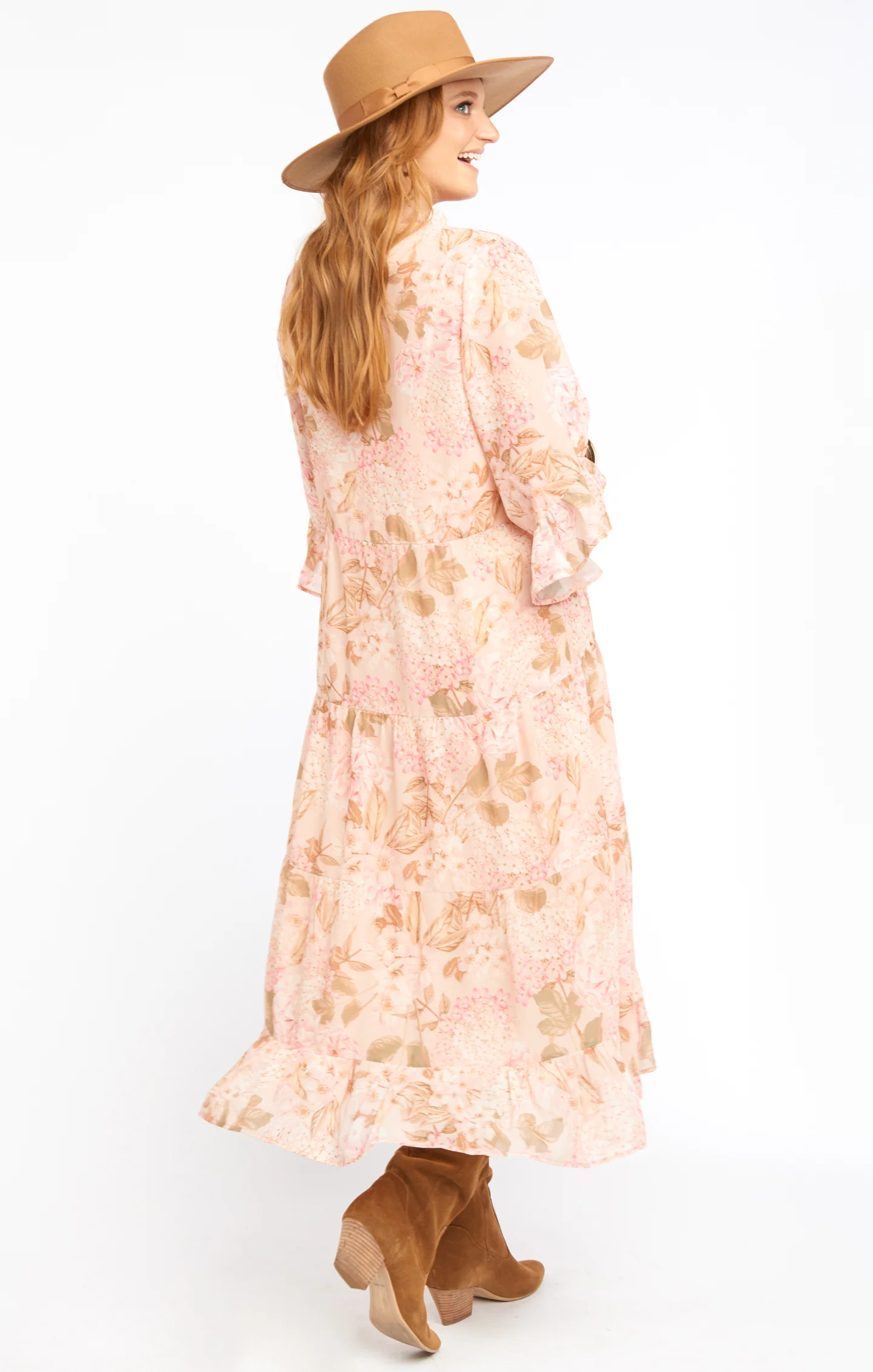 Hydrangea Maxi Dress