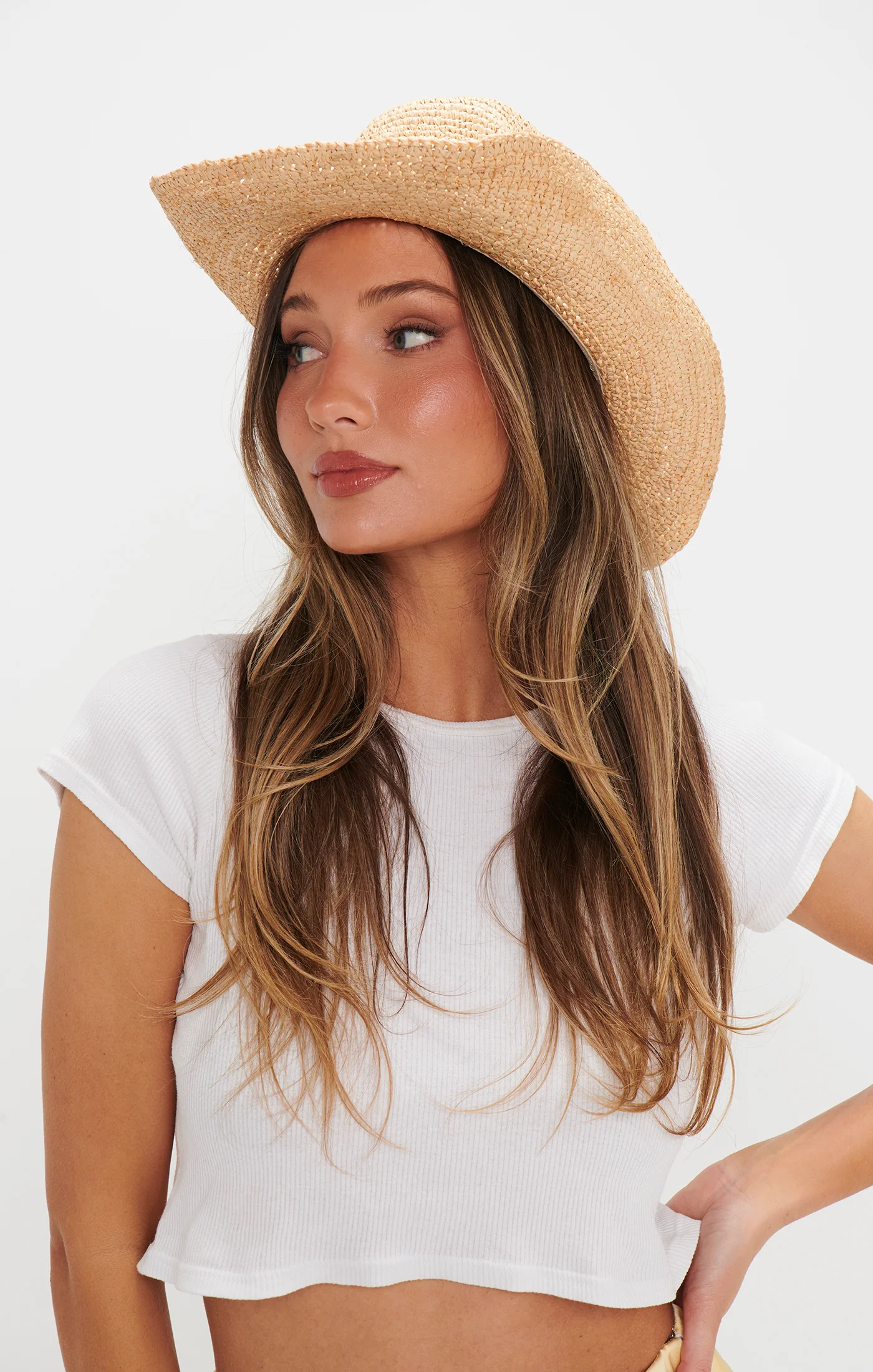 Tropical Cowboy Hat ~ Natural