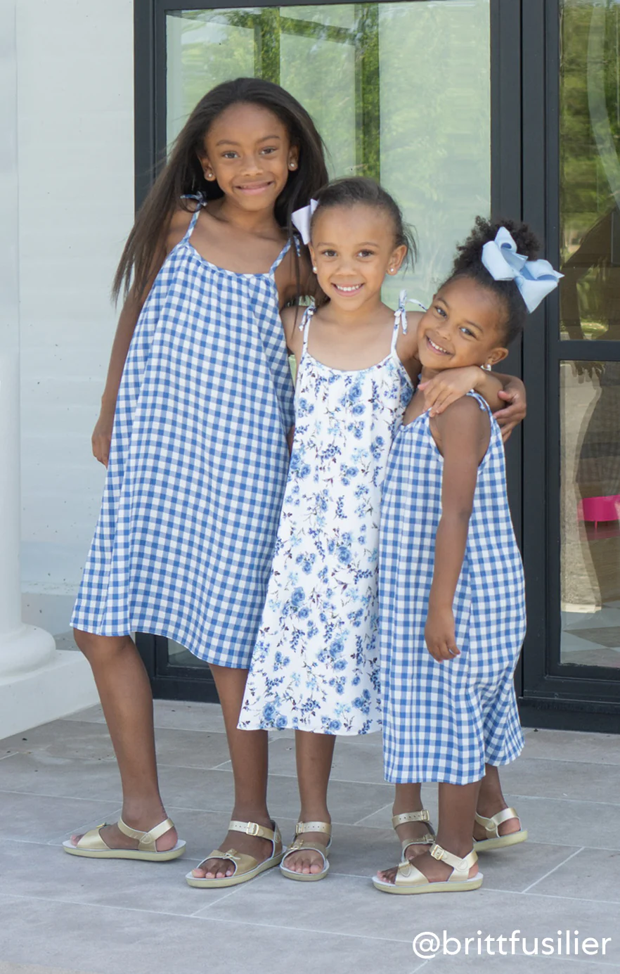 Sidekick Dress ~ Blue Bliss