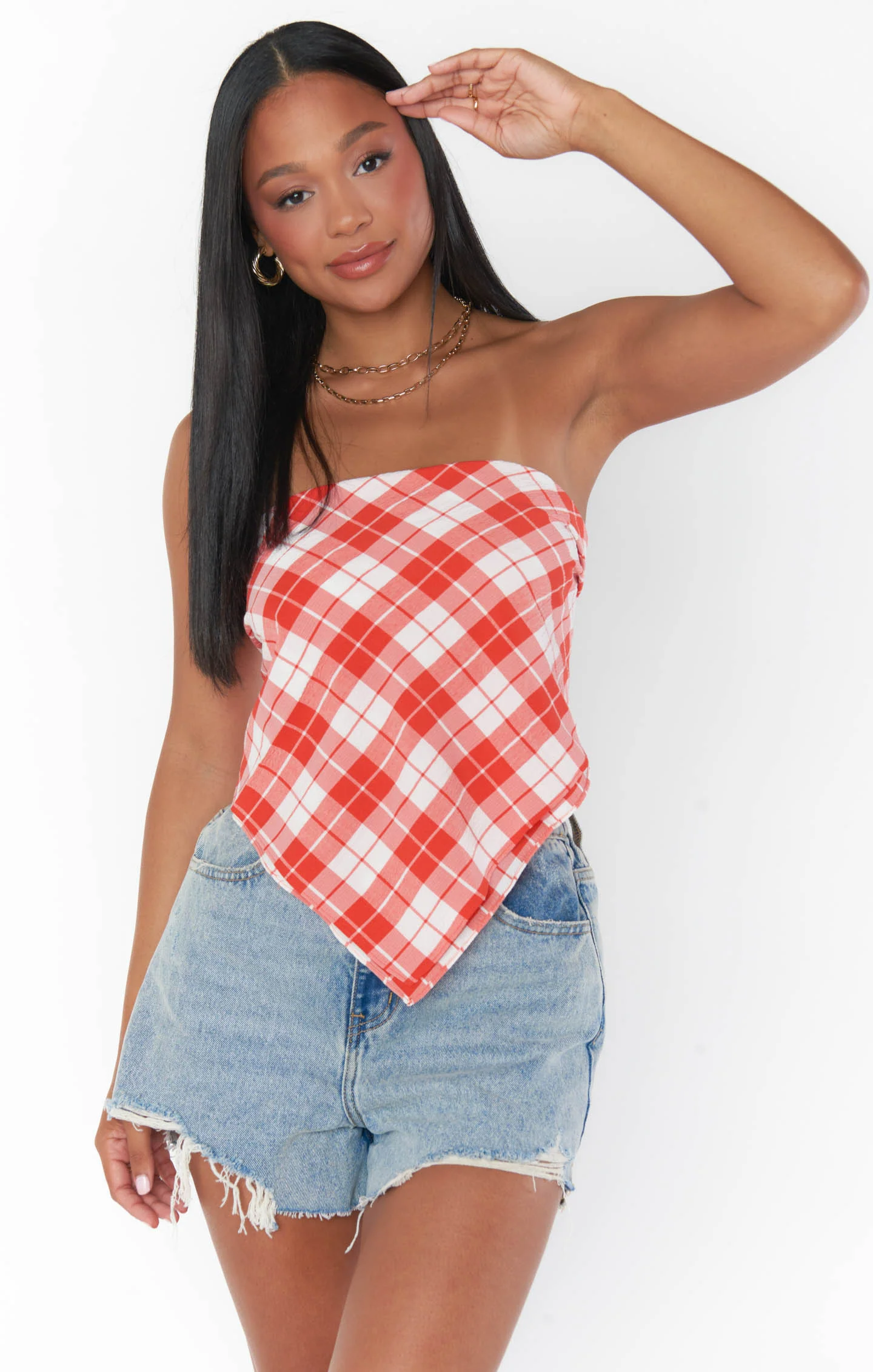 Jayde Scarf ~ Picnic Plaid