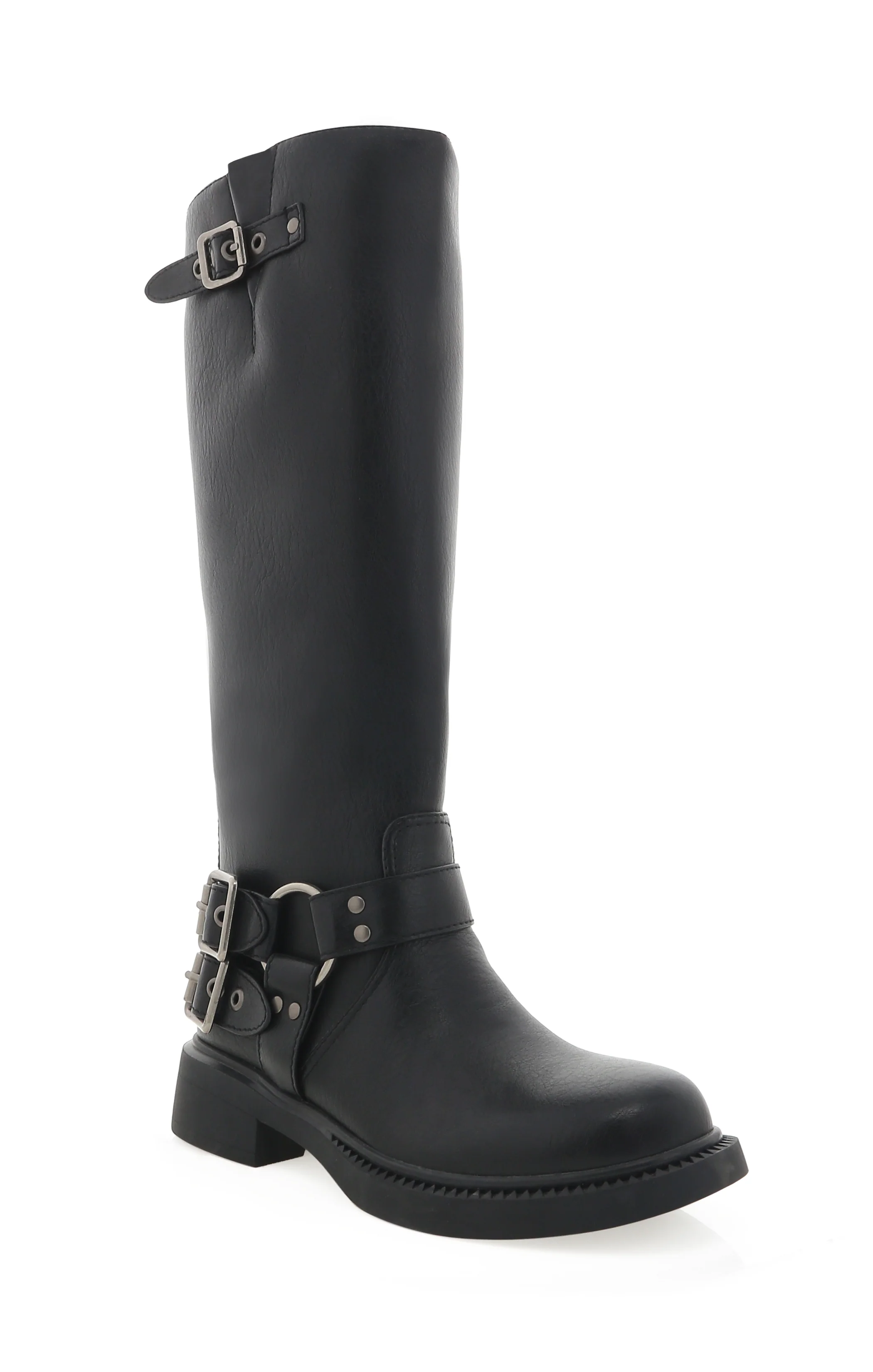 Kaylen Moto Boot ~ Black
