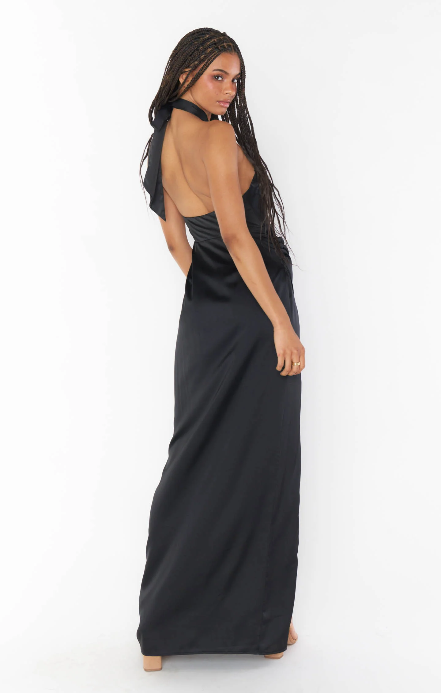 Adele Halter Maxi Dress
