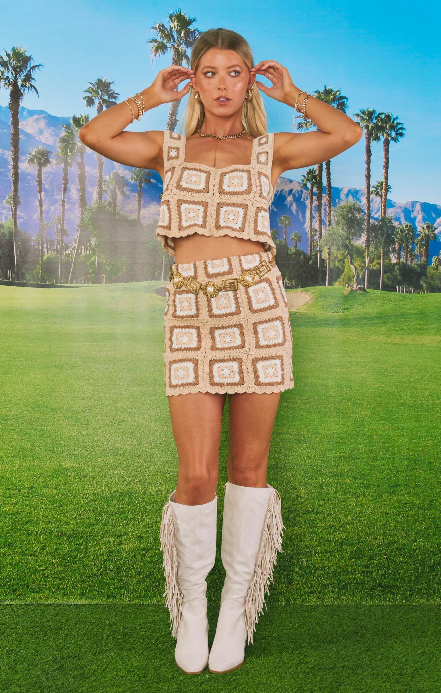 Pisces Micro Mini Skirt