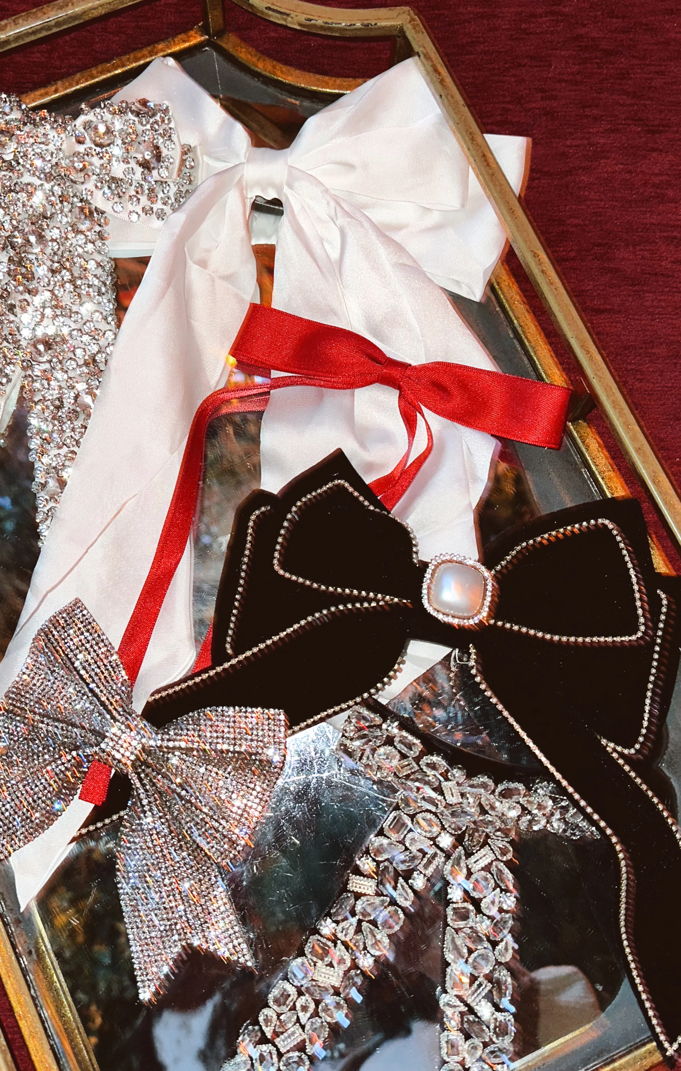 Samantha Velvet Hair Bow