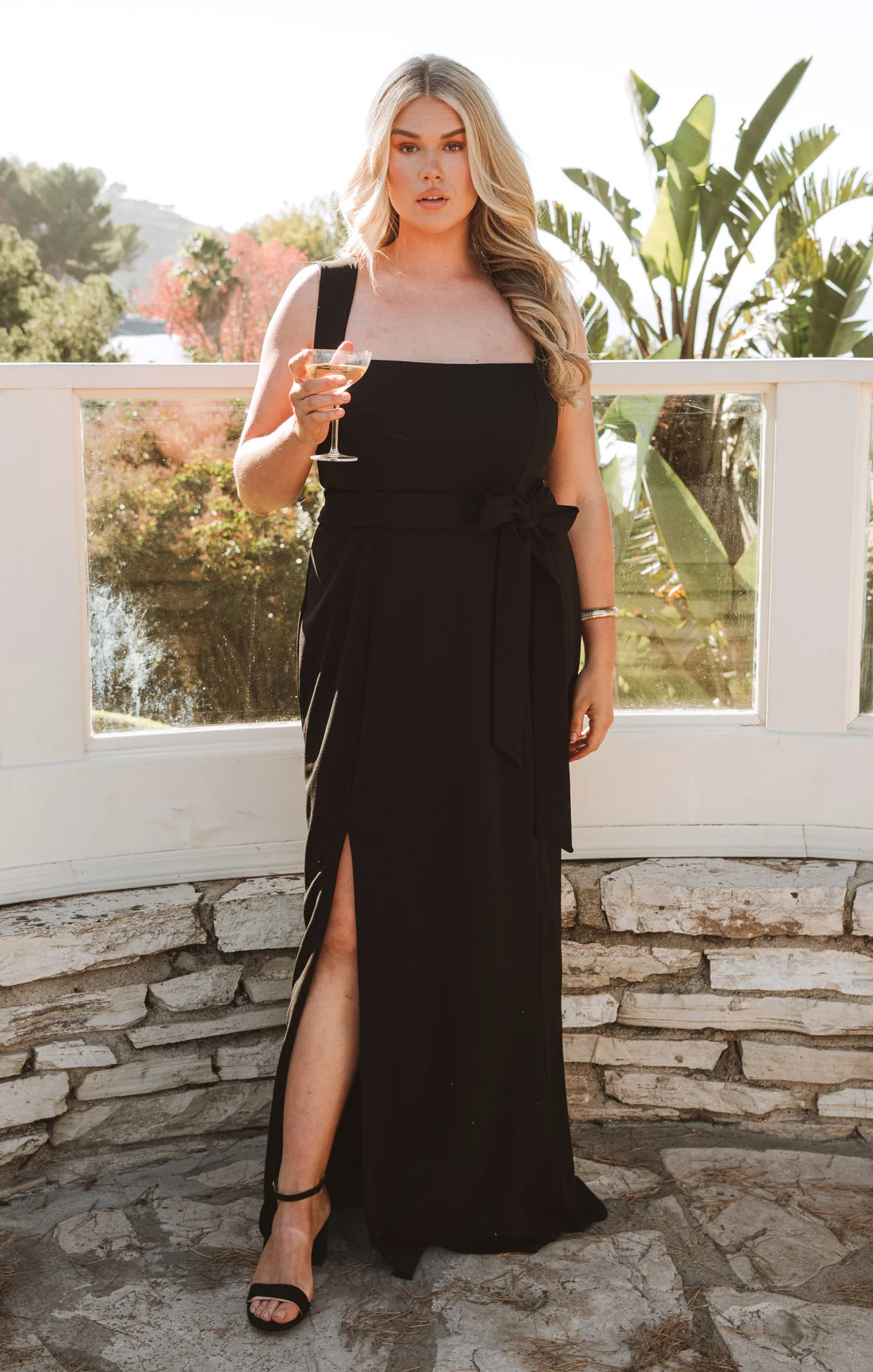 Paris Gown ~ Black Stretch