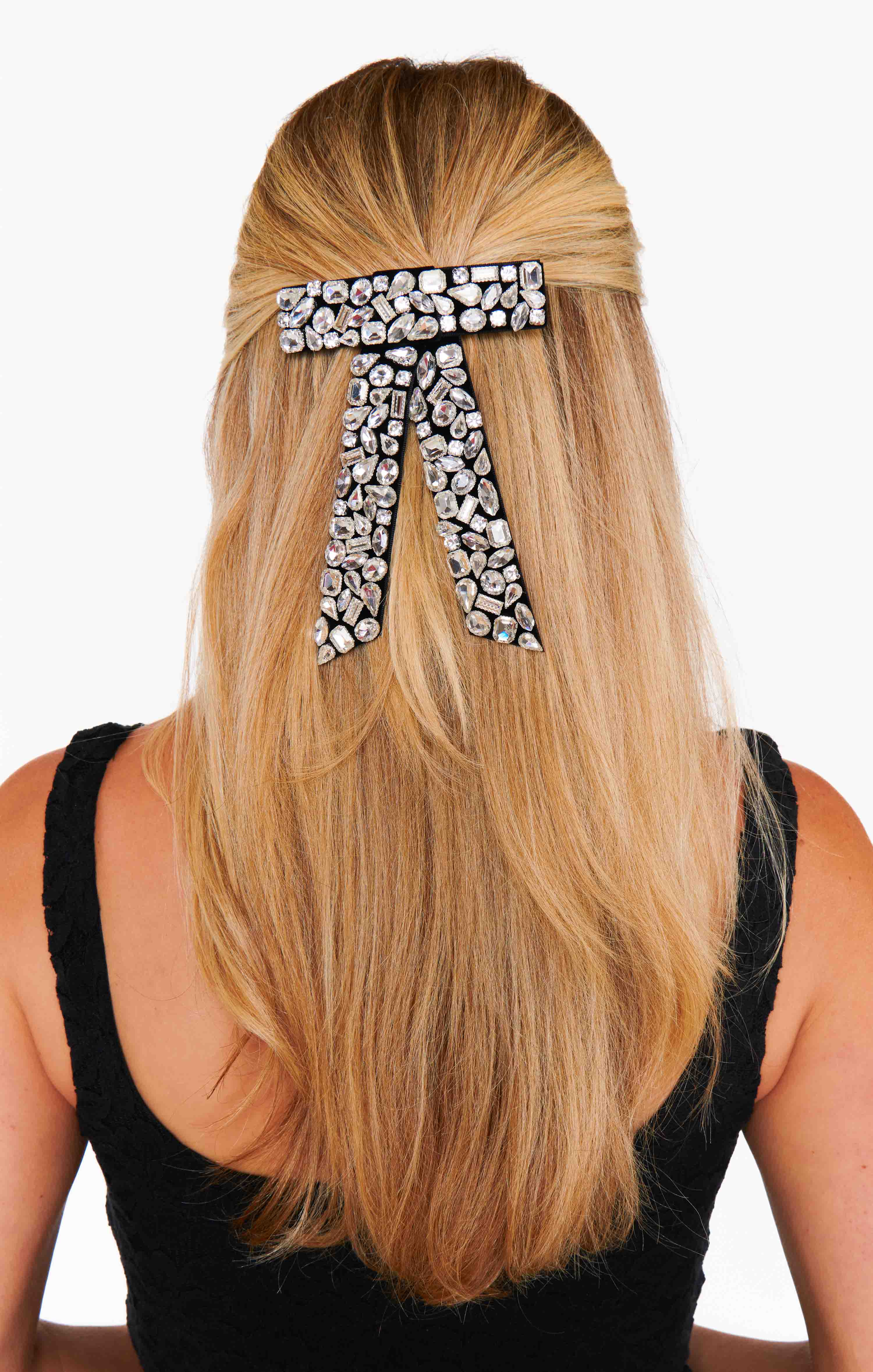 Bejeweled Hair Bow