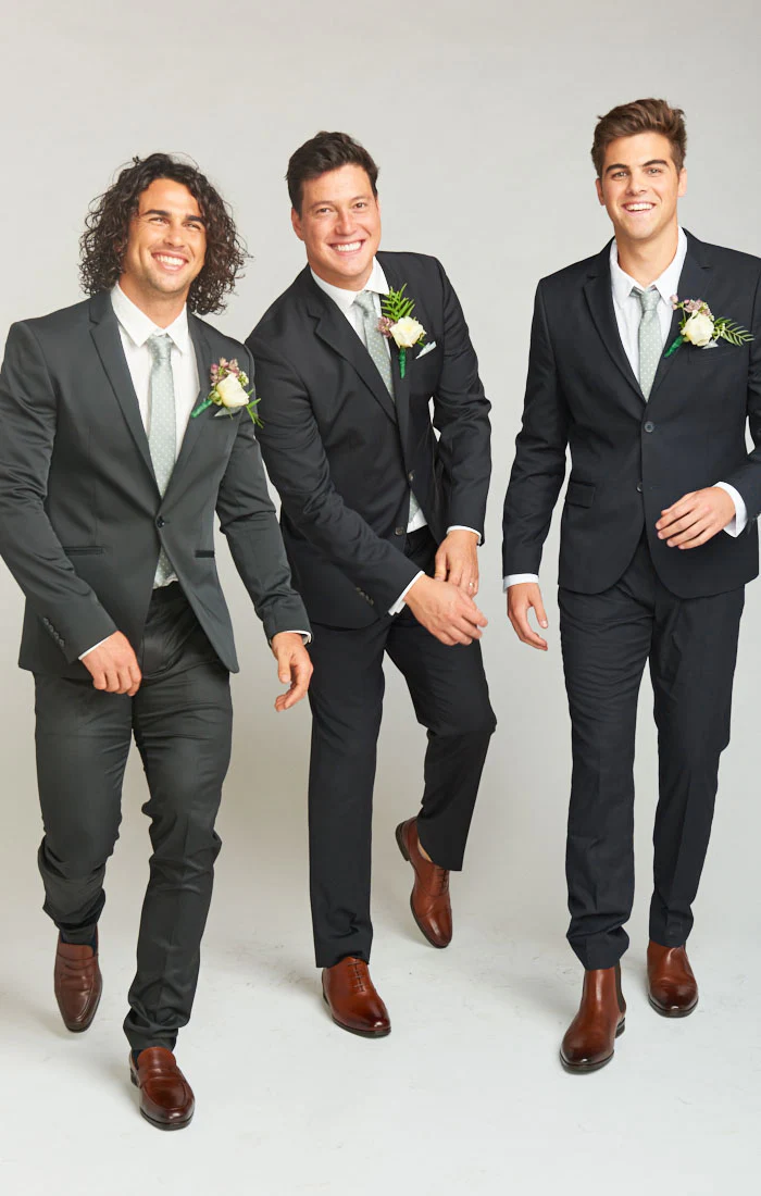 Nico Neck Tie ~ Silver Sage Dot