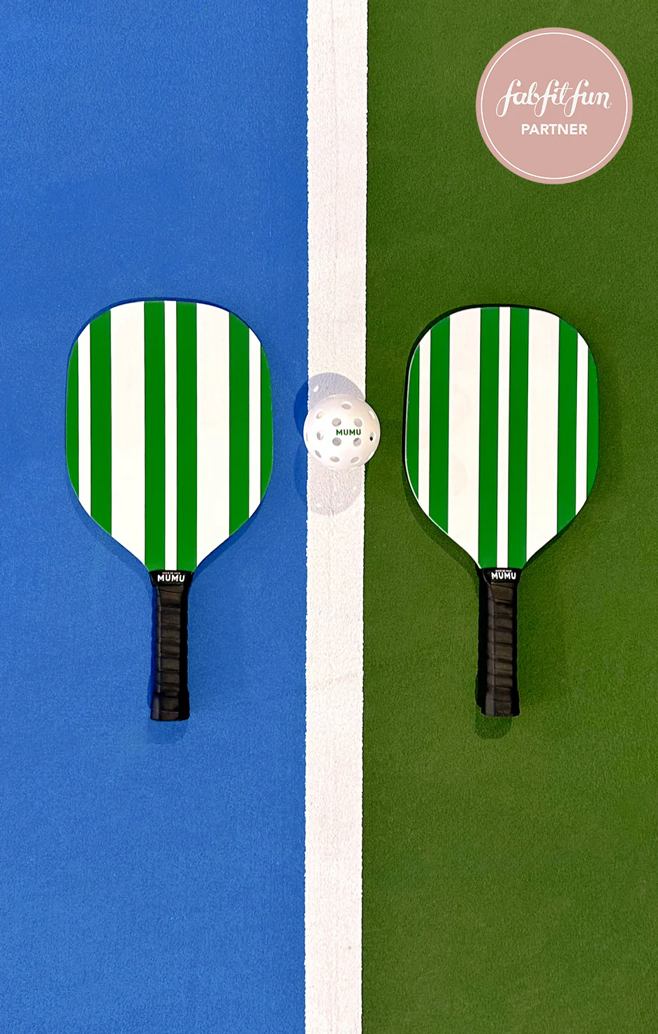Pickleball Set ~ Green/White