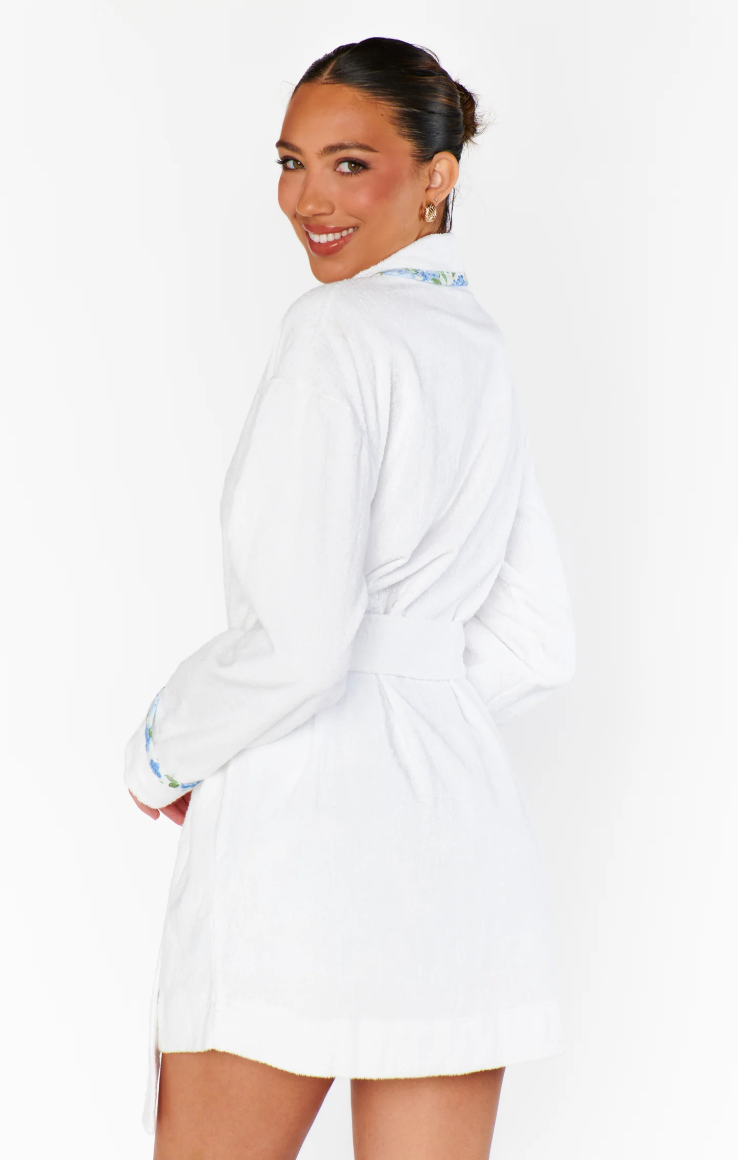 Freshen Up Robe ~ White Terry