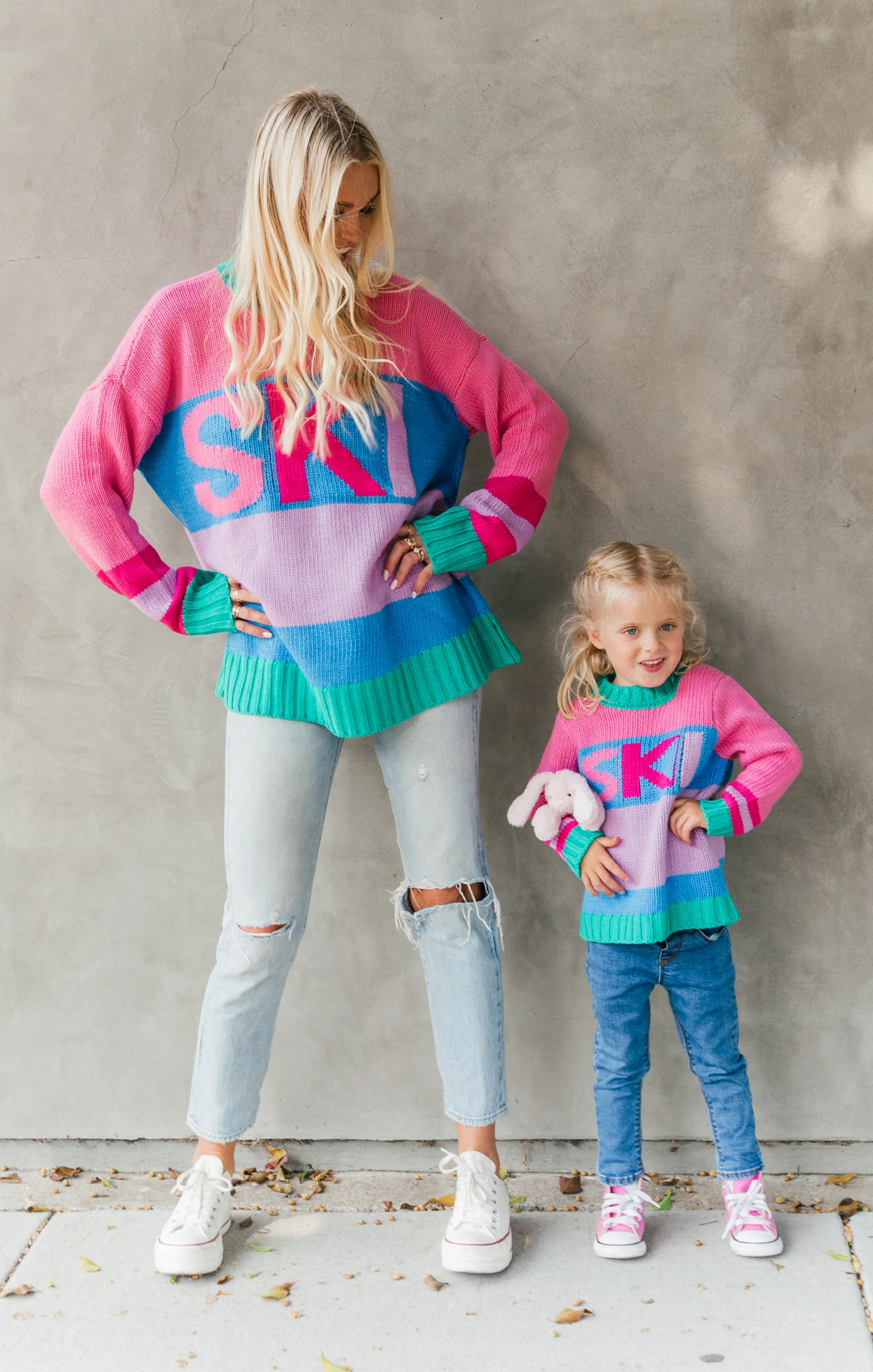 Mini Ski In Sweater ~ Ski Knit Multi