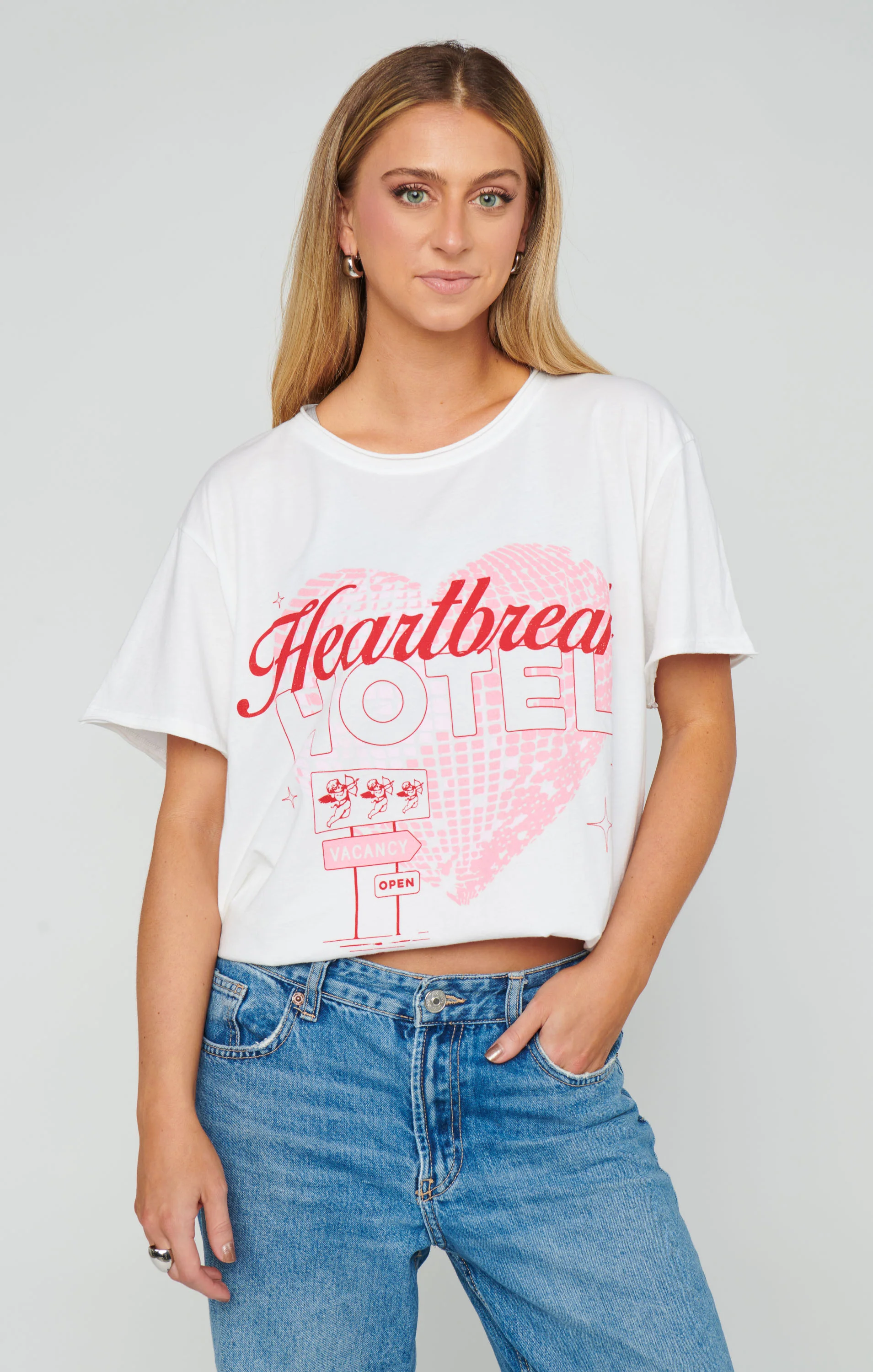 Airport Tee ~ Heartbreak Hotel Graphic
