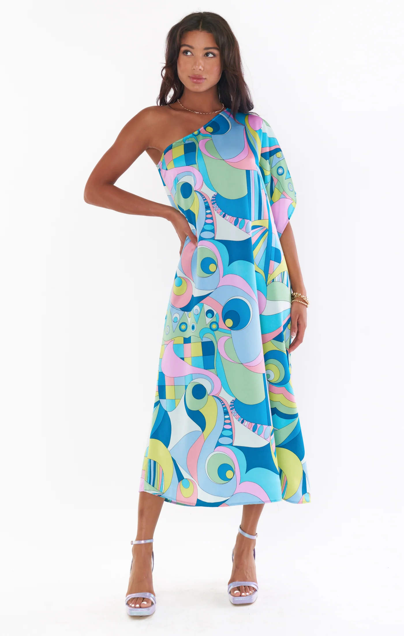 Tropez Maxi ~ Go Go Luxe Satin