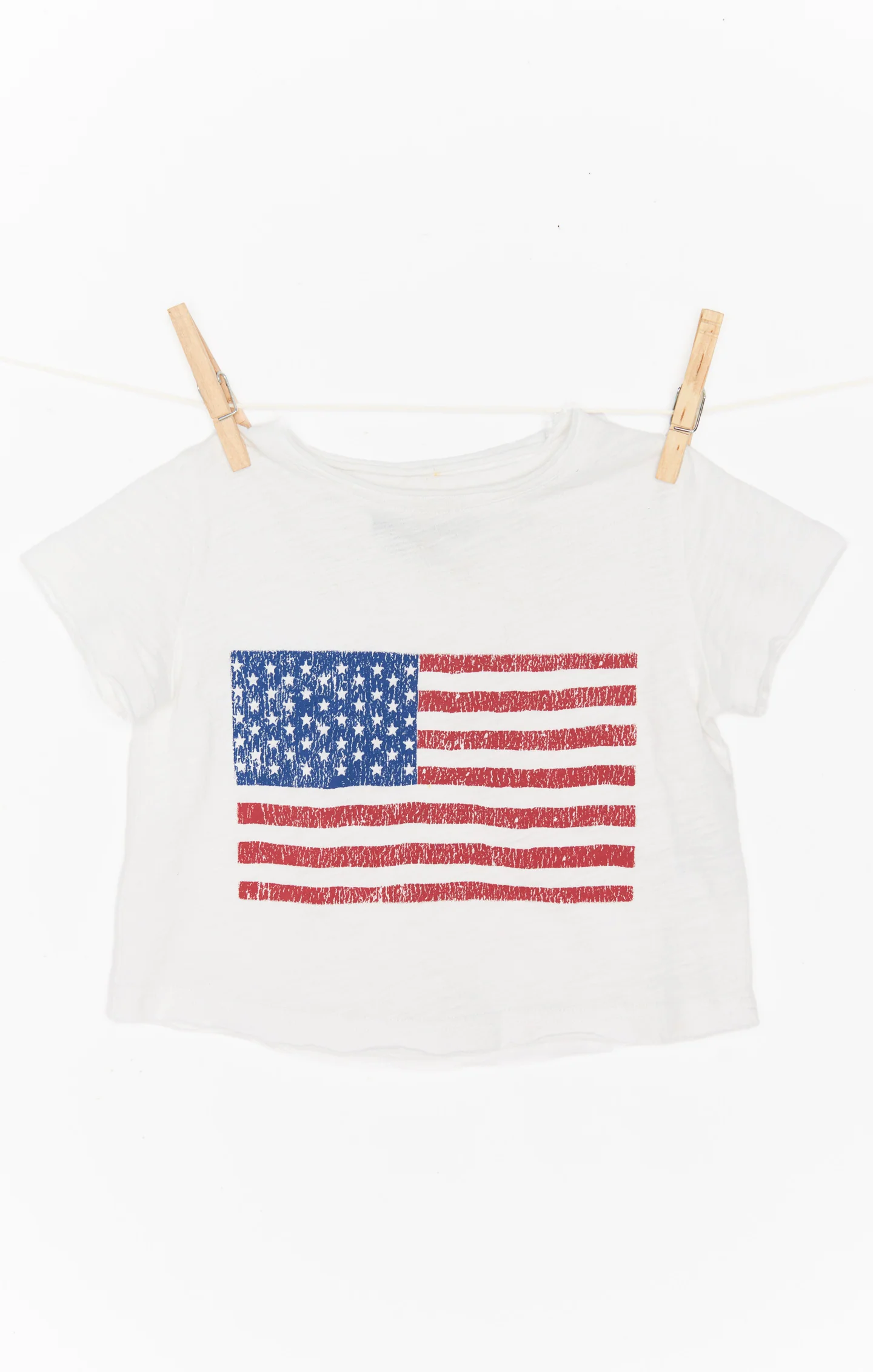 Mini Cooper Tee ~ American Flag Graphic