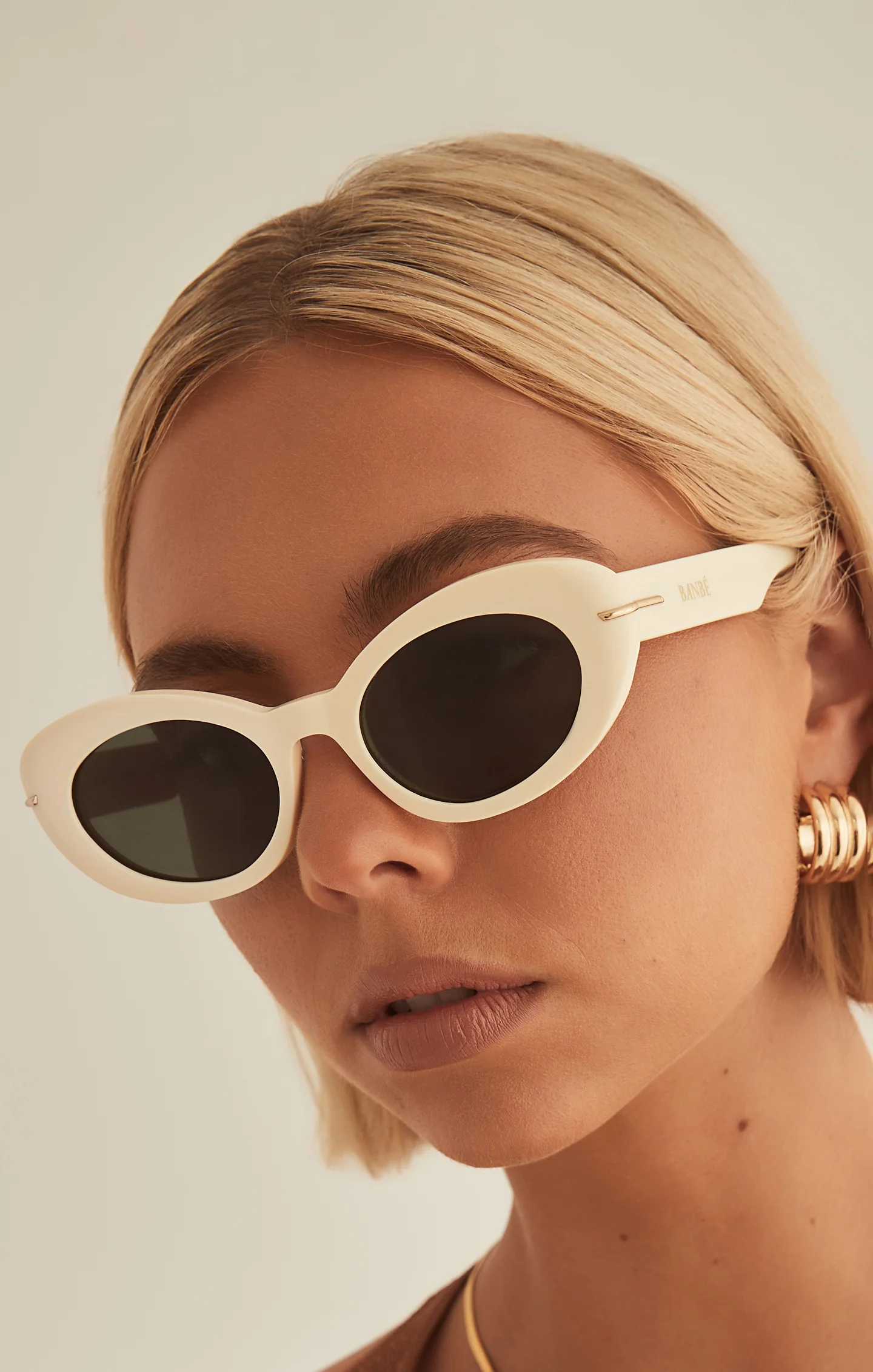 Bebé Eyewear The Rocha Sunglasses ~ Cream Ink