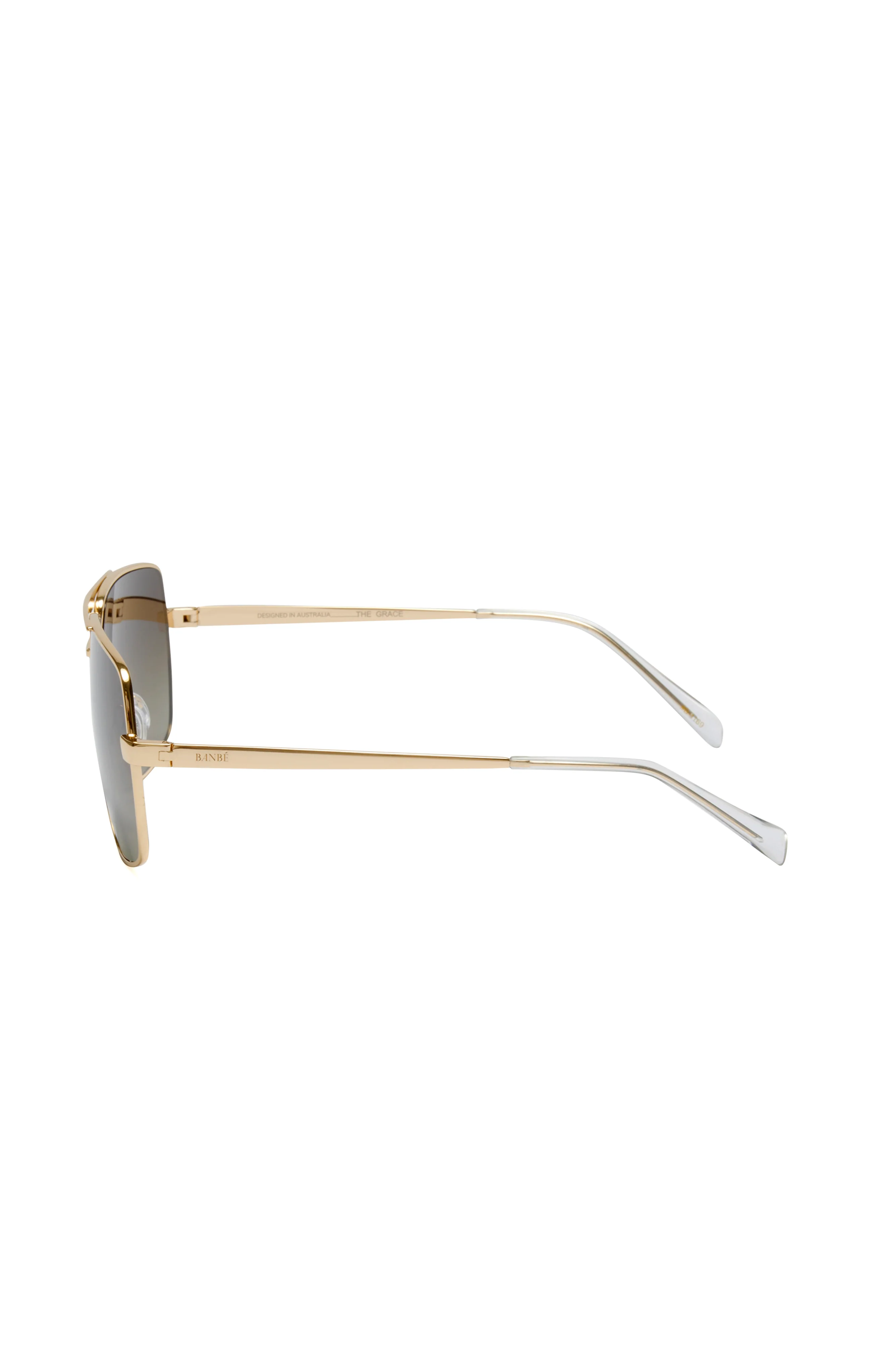 Banbé Eyewear The Grace Sunglasses ~ Light Gold-Taupe Fade