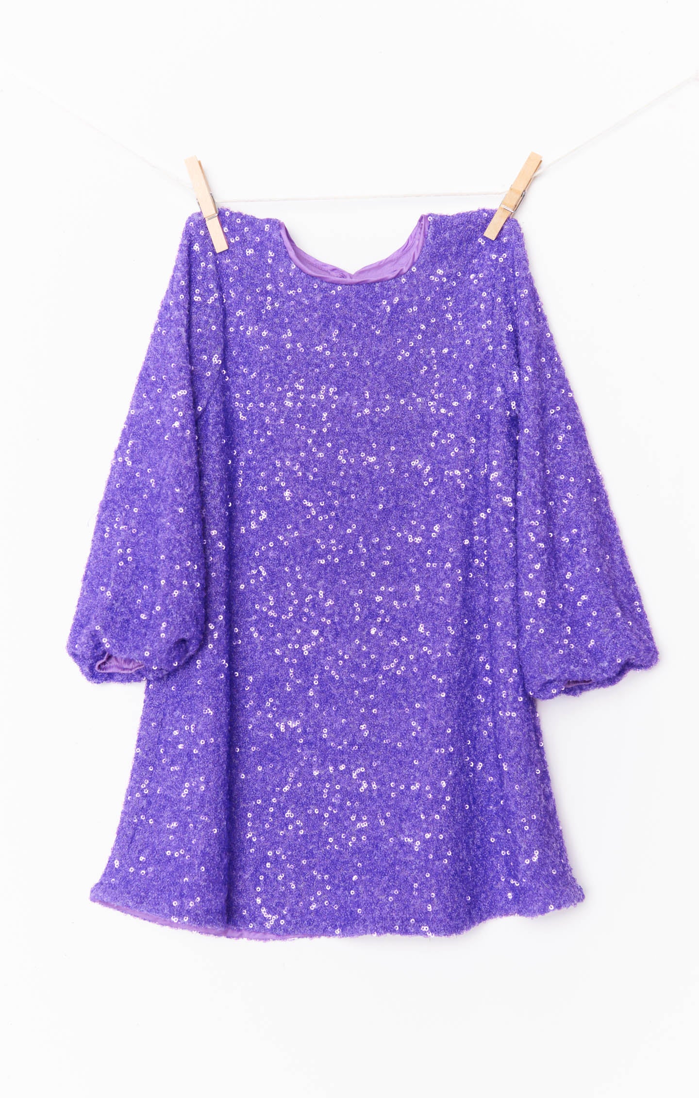 Magic Sparkle Gown ~ Purple Glitter