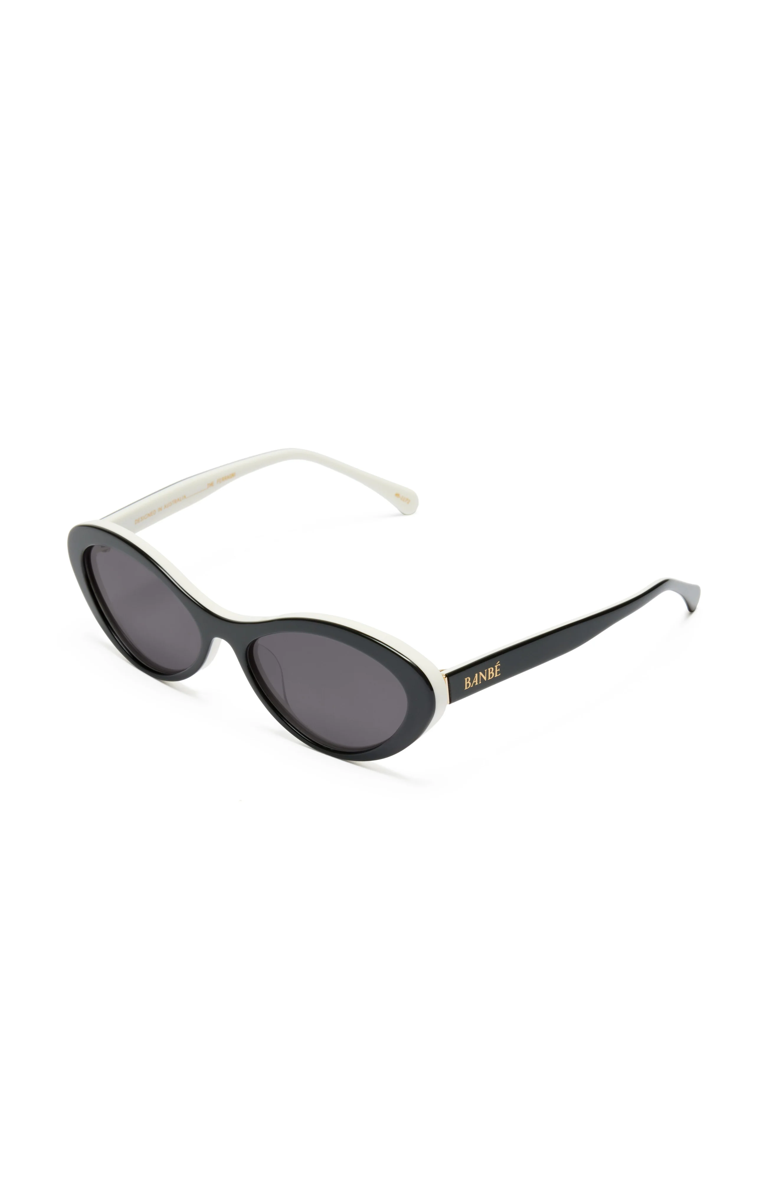 Banbé Eyewear The Ferragni Sunglasses ~ Black/Ivory