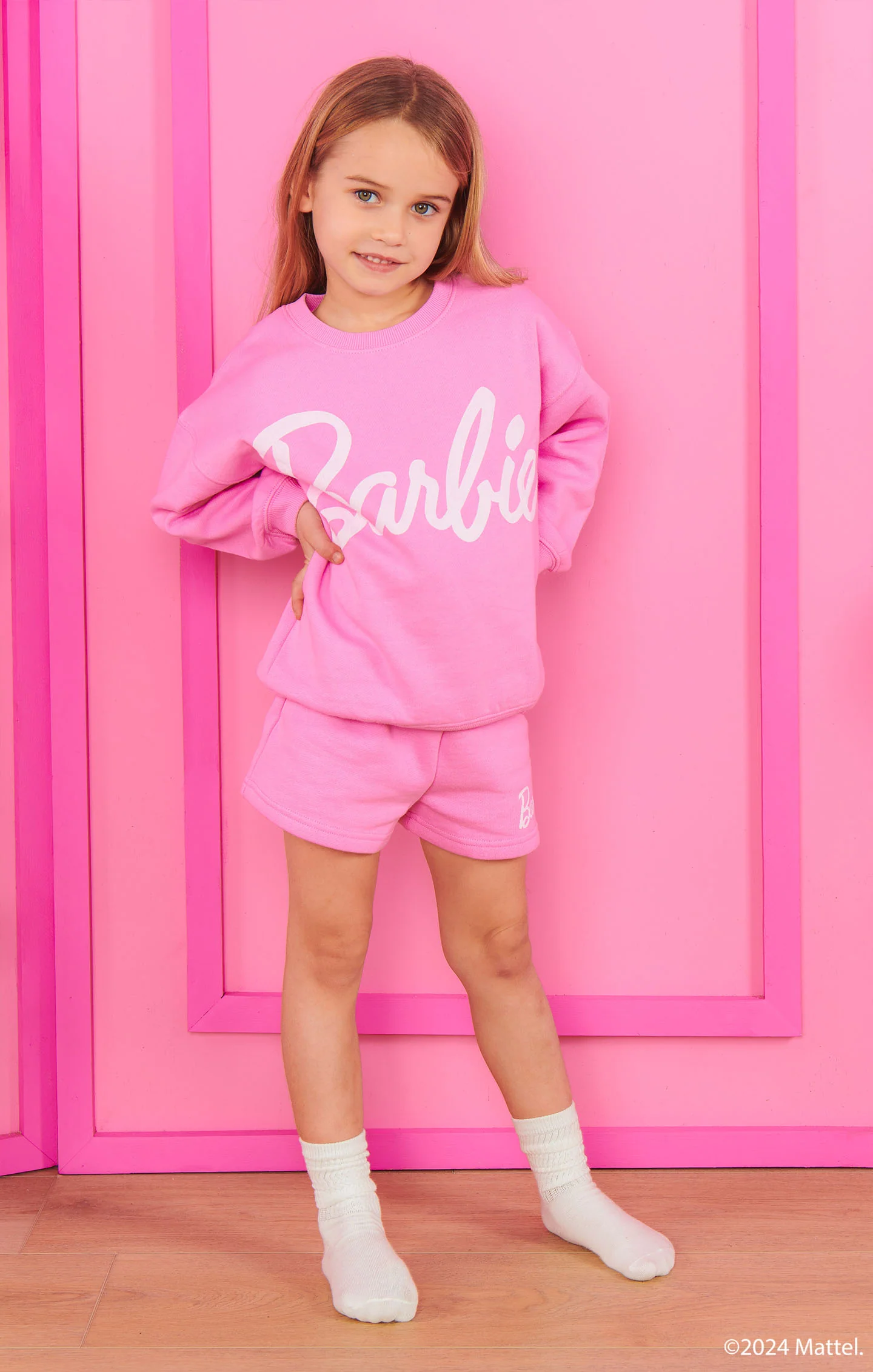 Playdate Sweat Shorts ~ Lil Barbie Graphic
