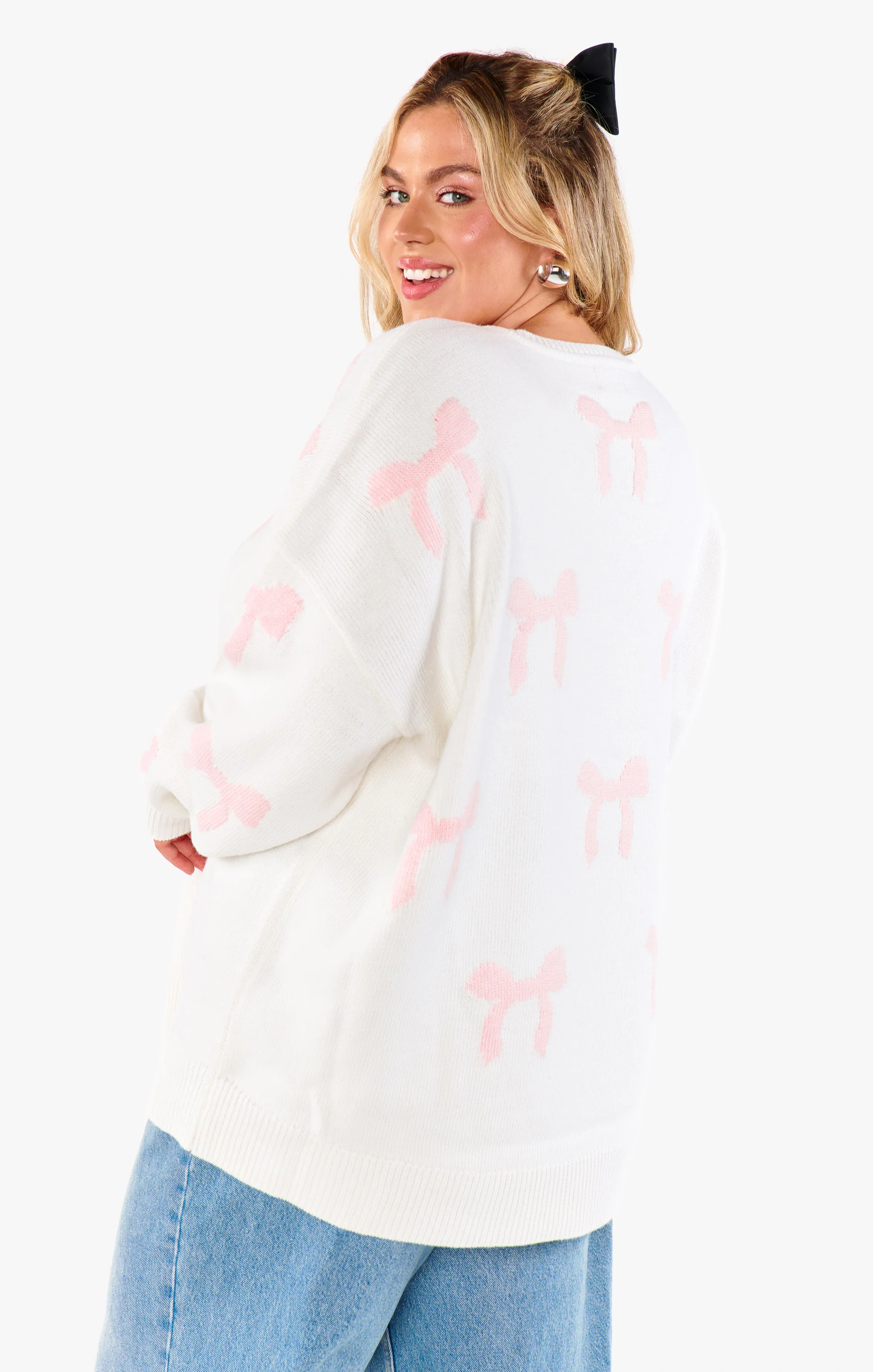 Gabrielle Sweater ~ Put a Bow On It Knit