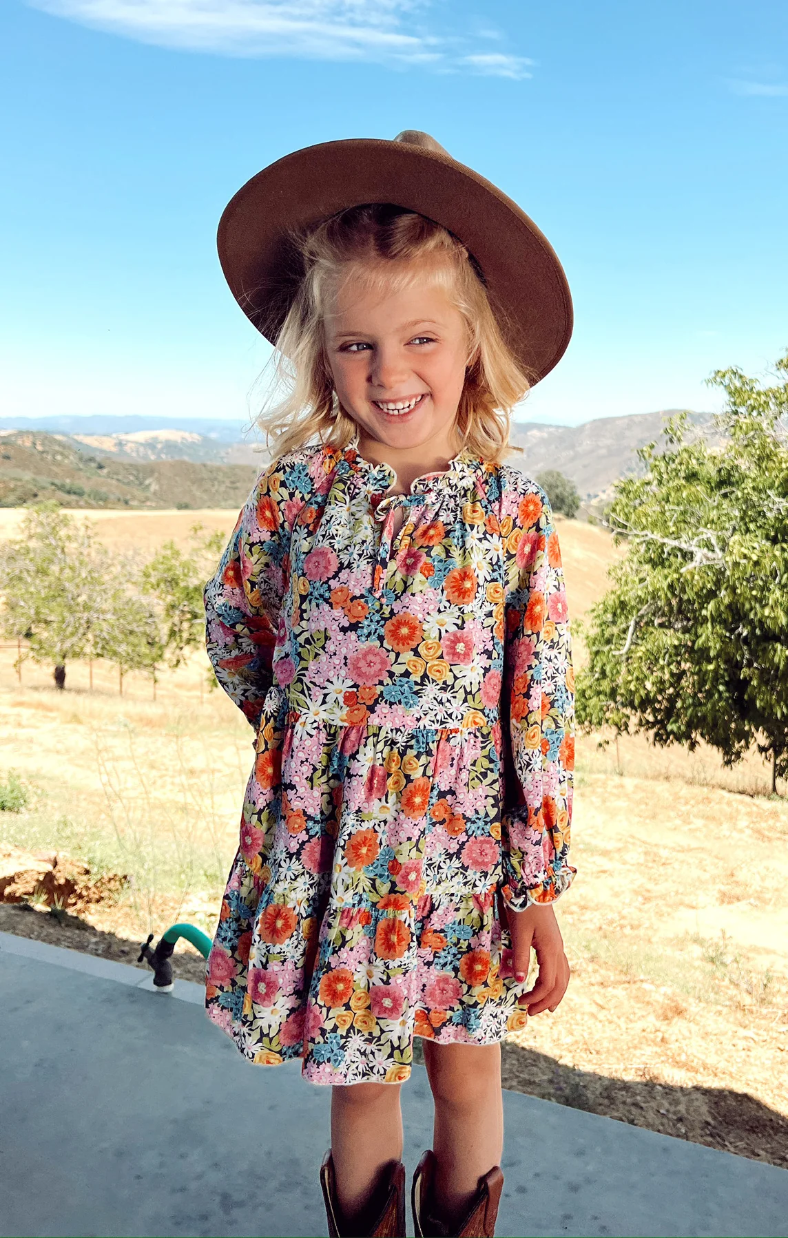 Little Birdie Dress ~ Wild Flora