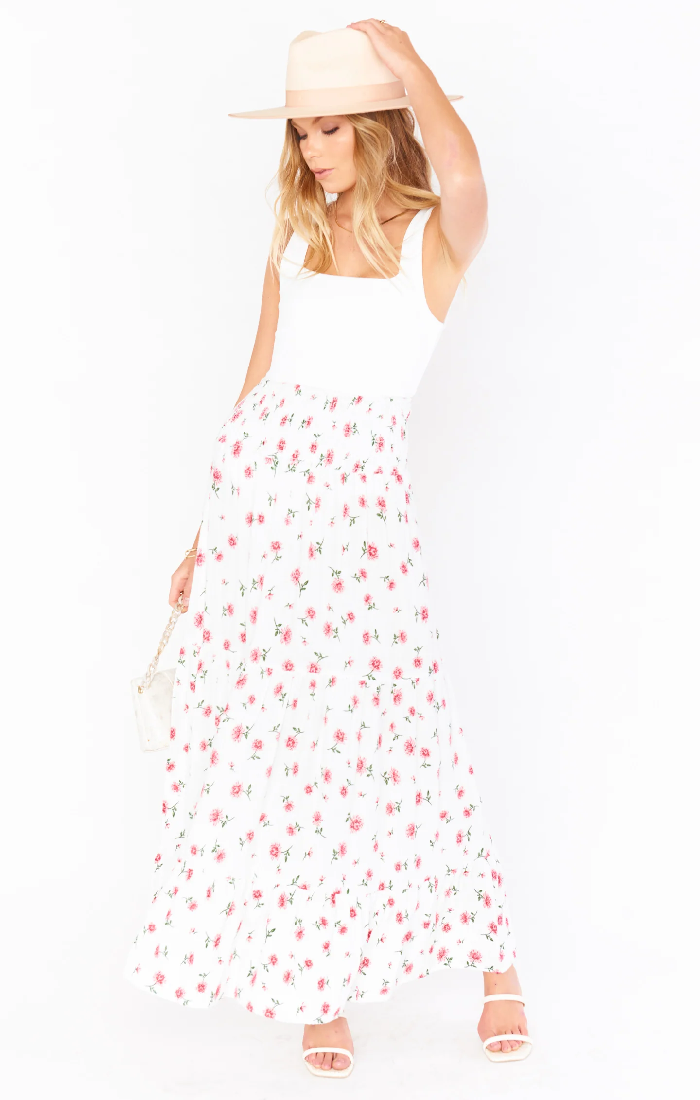 Convertibe Skirt Dress ~ Fancy Flower