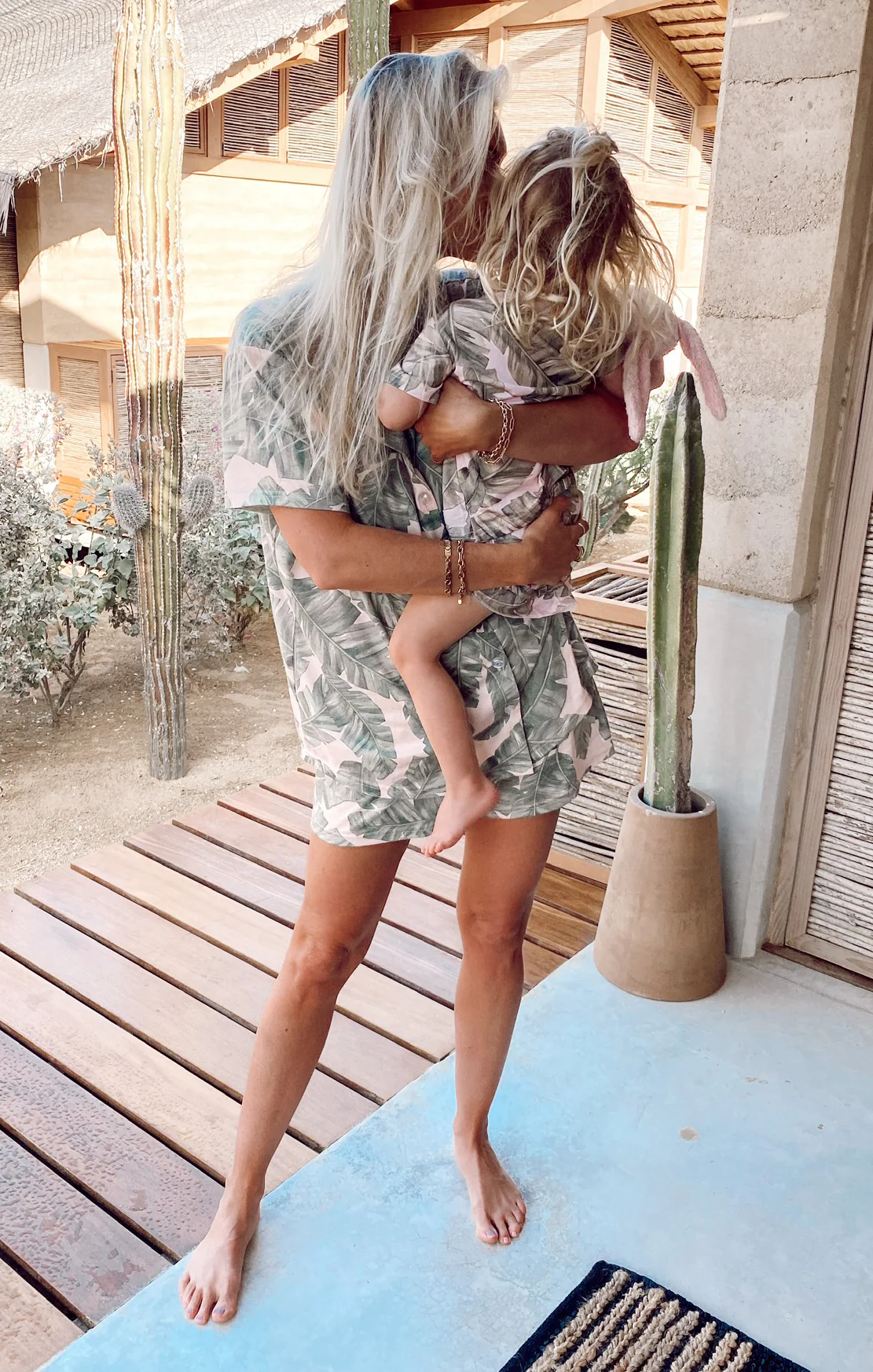 Sunrise Sleep Set ~ Green Majestic Palm