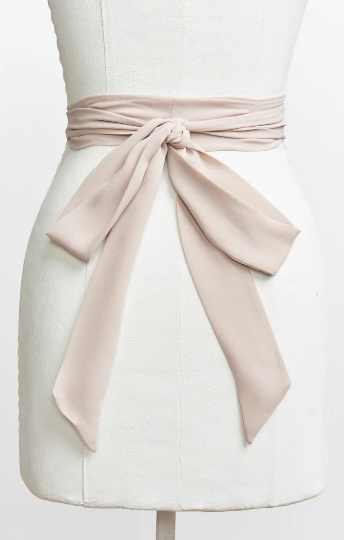 Bridesmaid Sash ~ Show Me The Ring Crisp