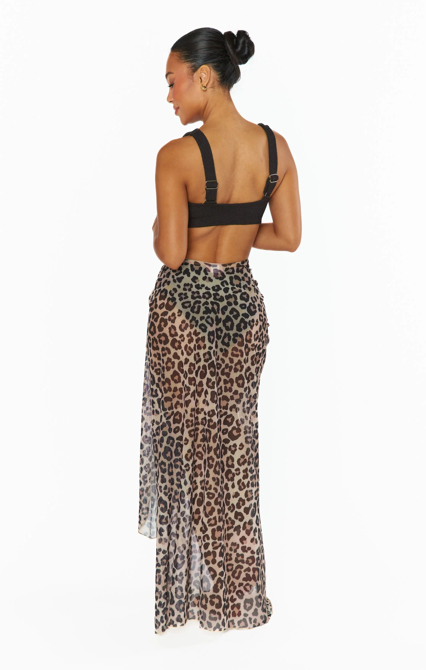 Universal Sarong ~ Cheetah Mesh