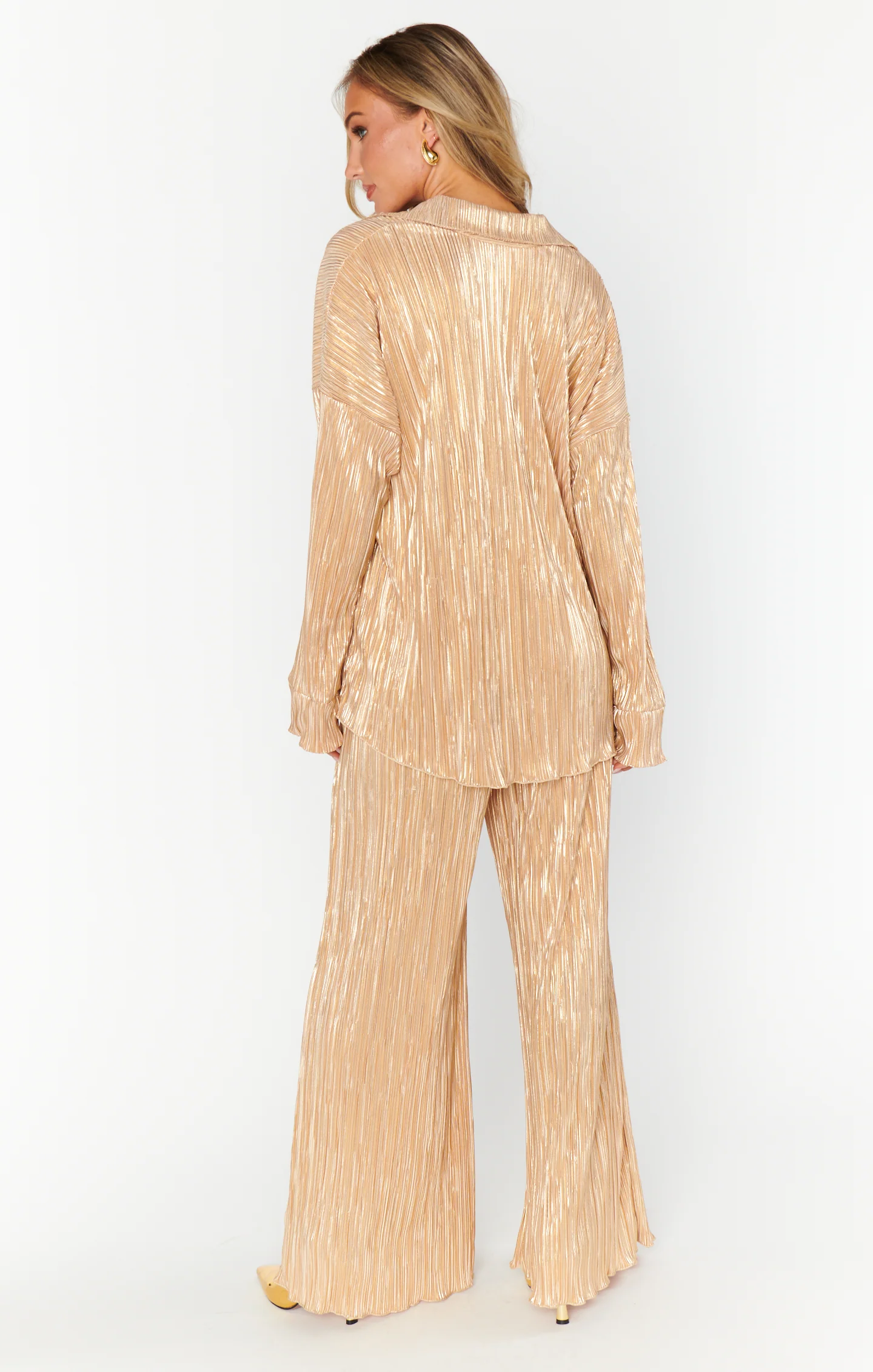 Everywhere Top ~ Gold Pleat