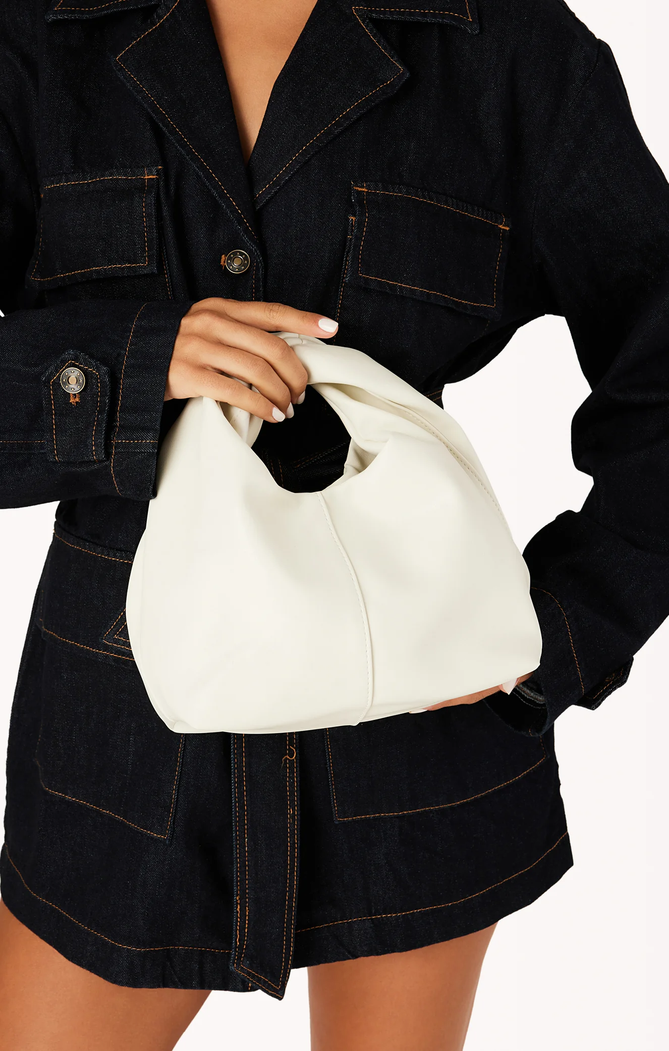 Billini Misty Handle Bag ~ Bone