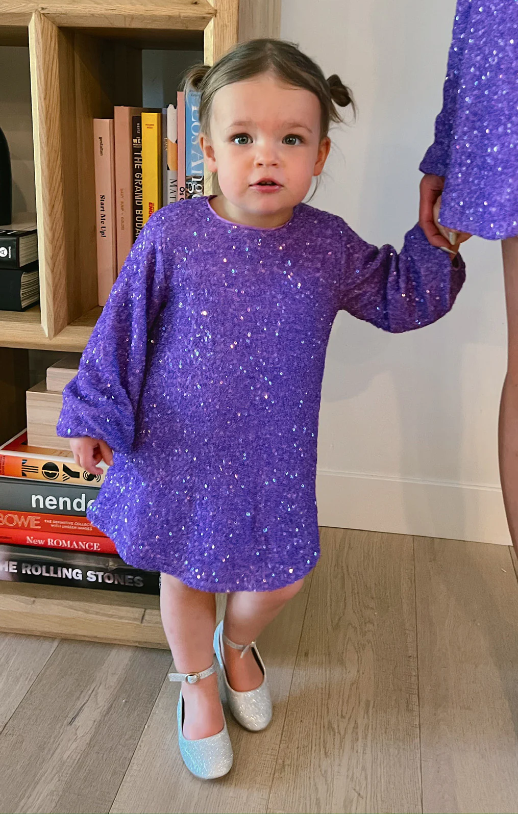 Magic Sparkle Gown ~ Purple Glitter