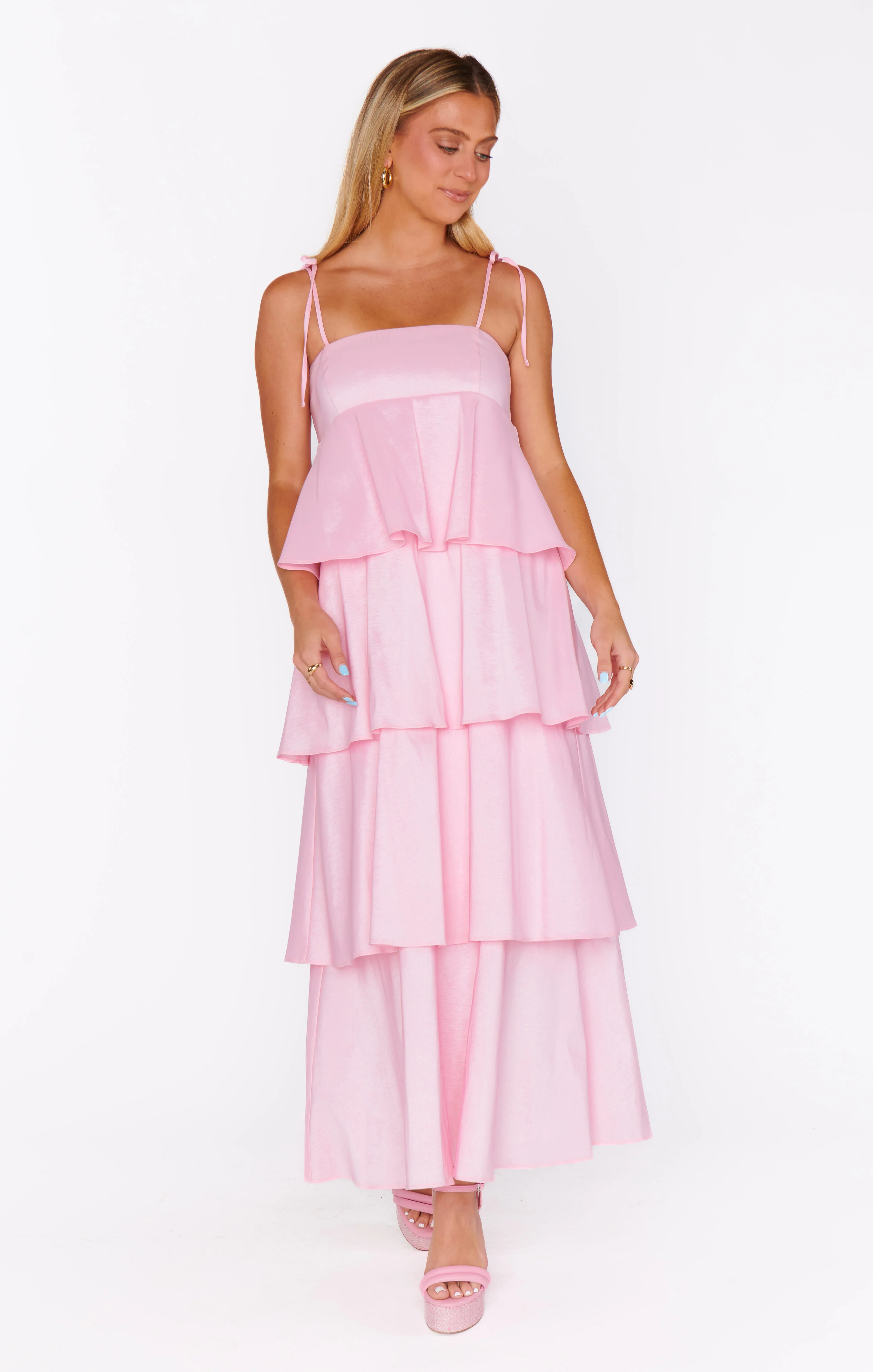 Cute Dress ~ Light Pink Taffeta