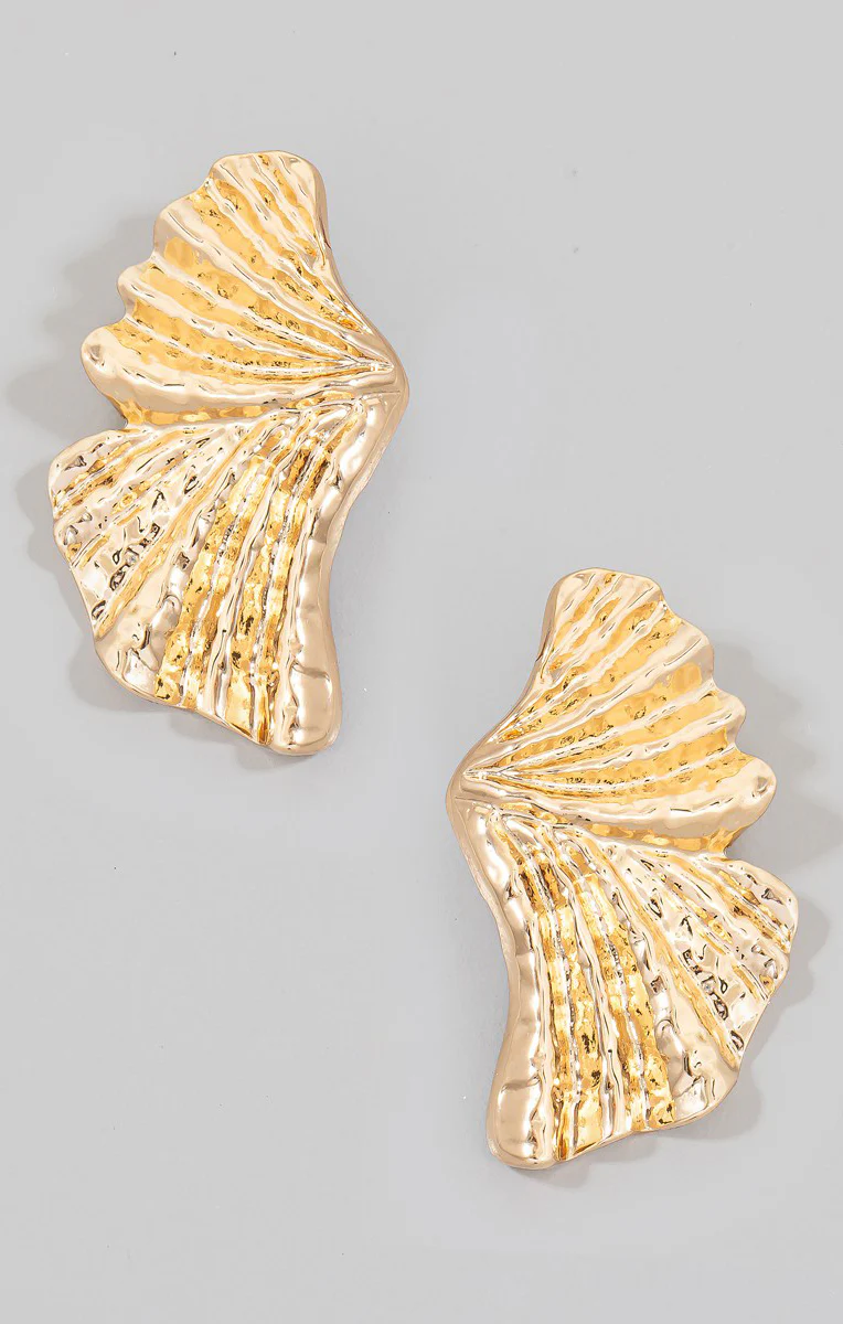 Half Wing Studs ~ Gold