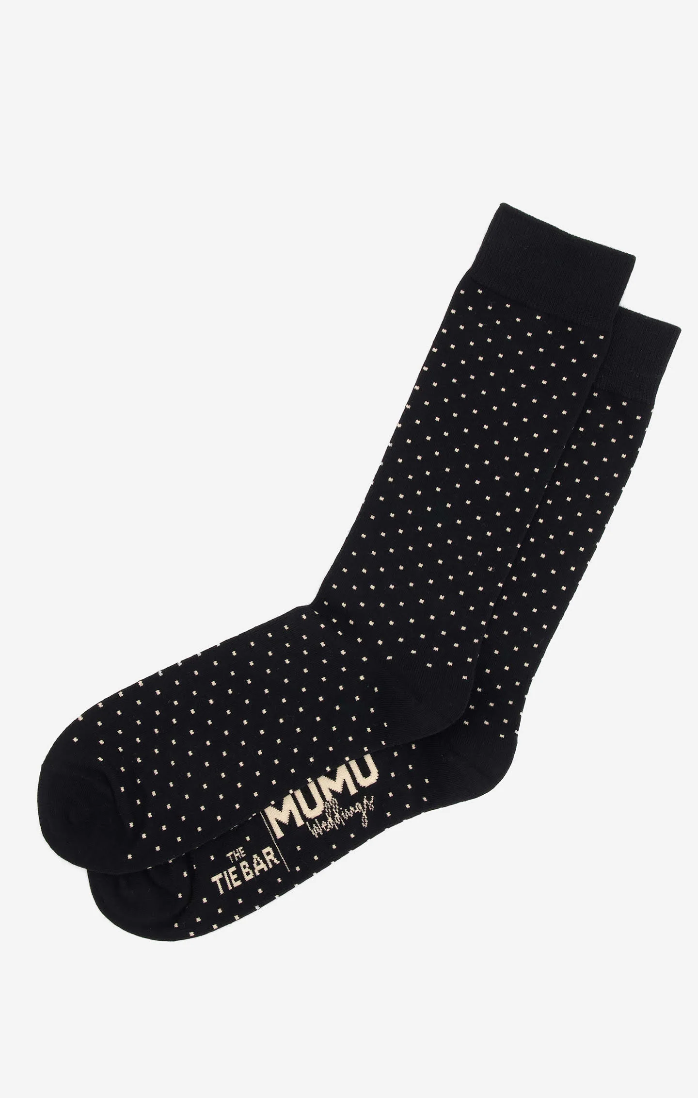Owen Sock ~ Black Dots