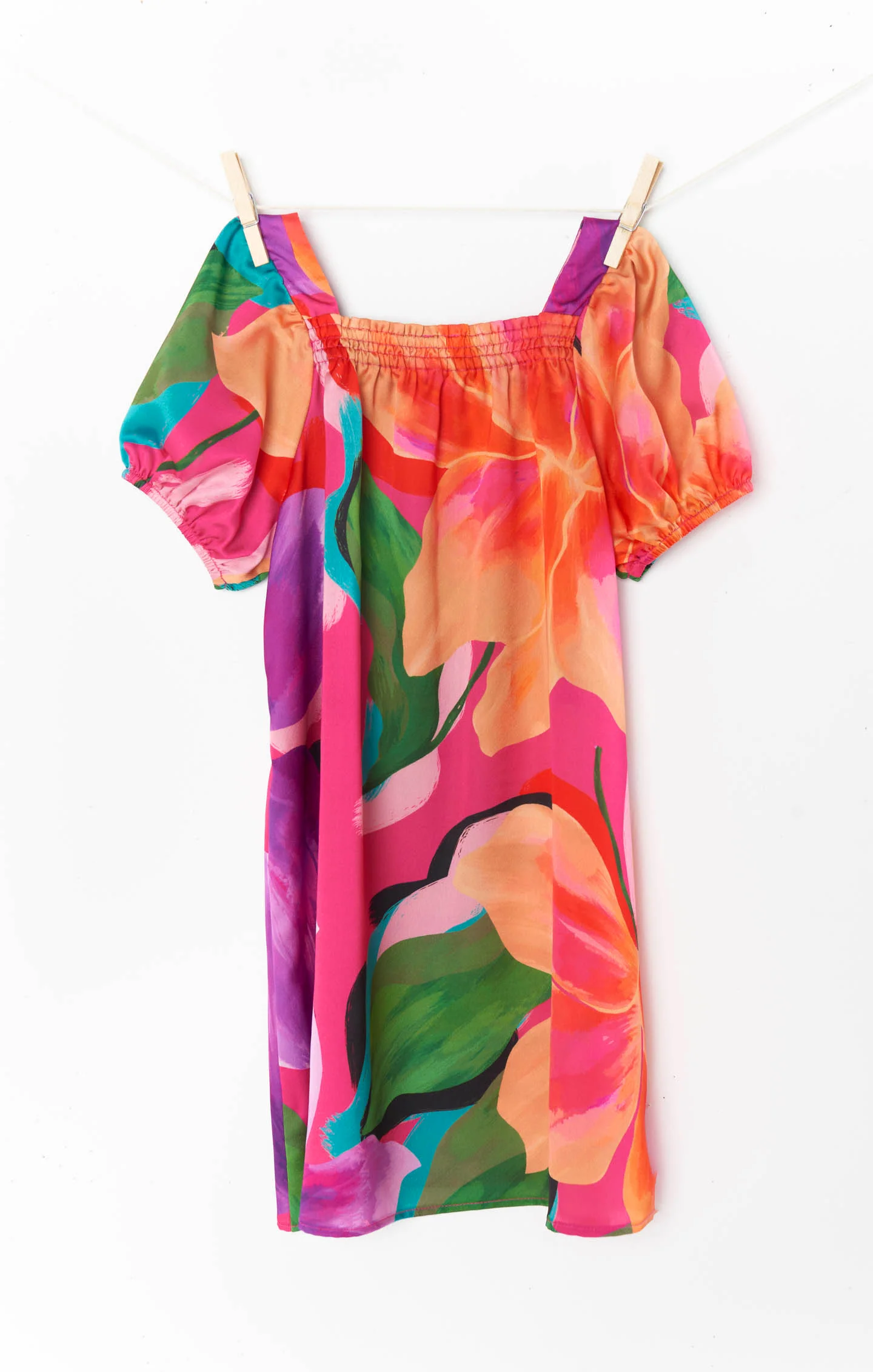 Anna Dress ~ Water Lily