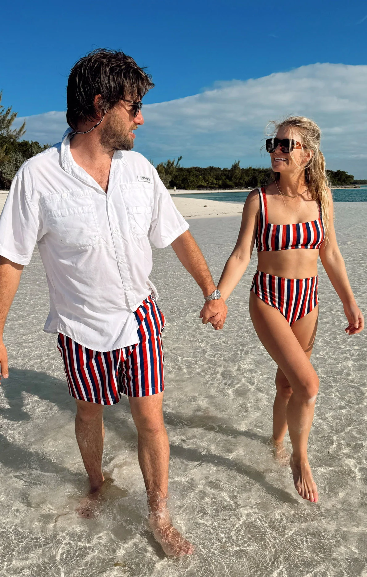 Man Mu Trunks ~ Americana Stripe