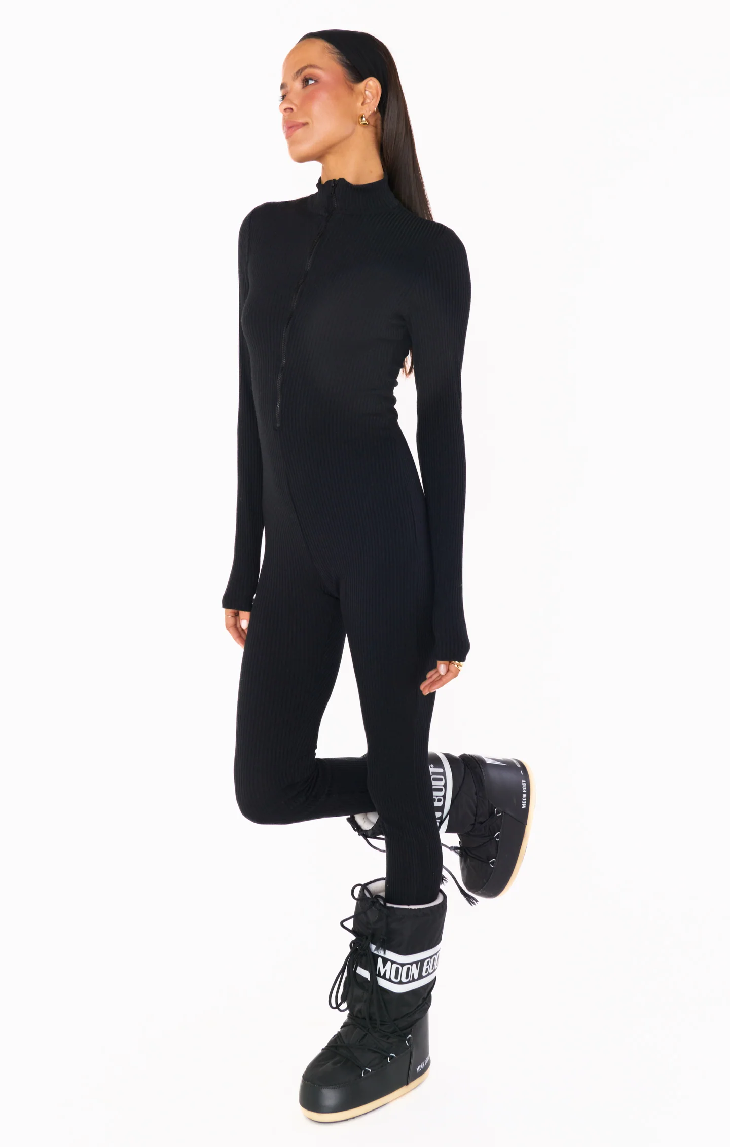 Lodge Onesie ~ Winter Rib Black