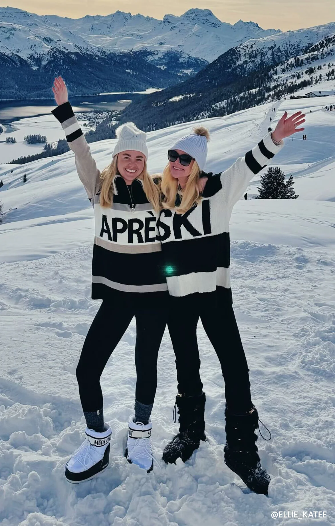 Ski in Sweater ~ Ski Knit Black