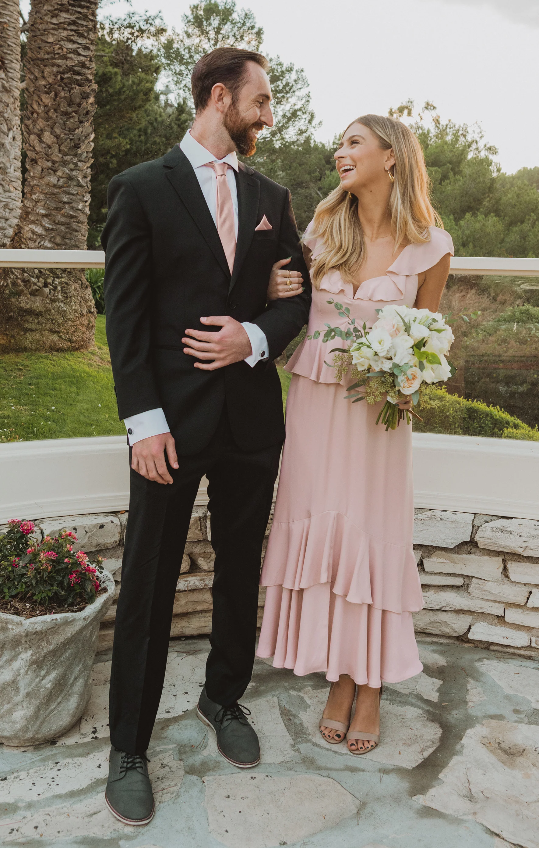 Nico Neck Tie ~ Rose Gold Solid