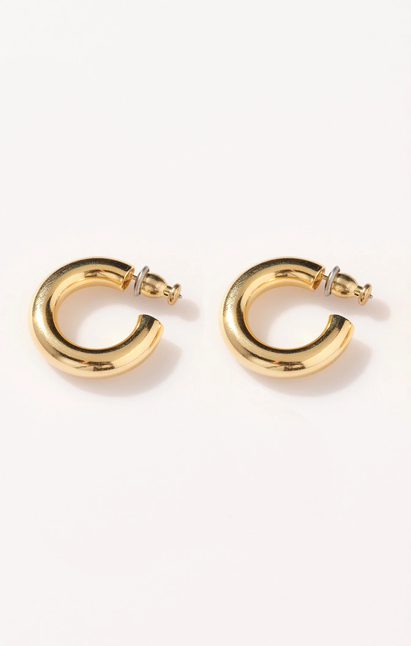 Faithy Jewels Everyday Hoop Earrings ~ 18K Gold Plated