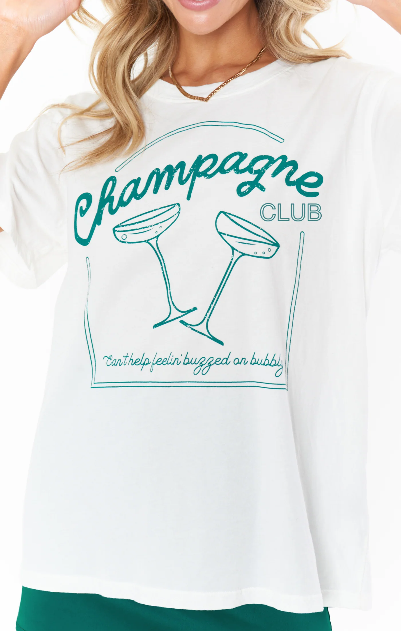 Champagne Graphic Tee