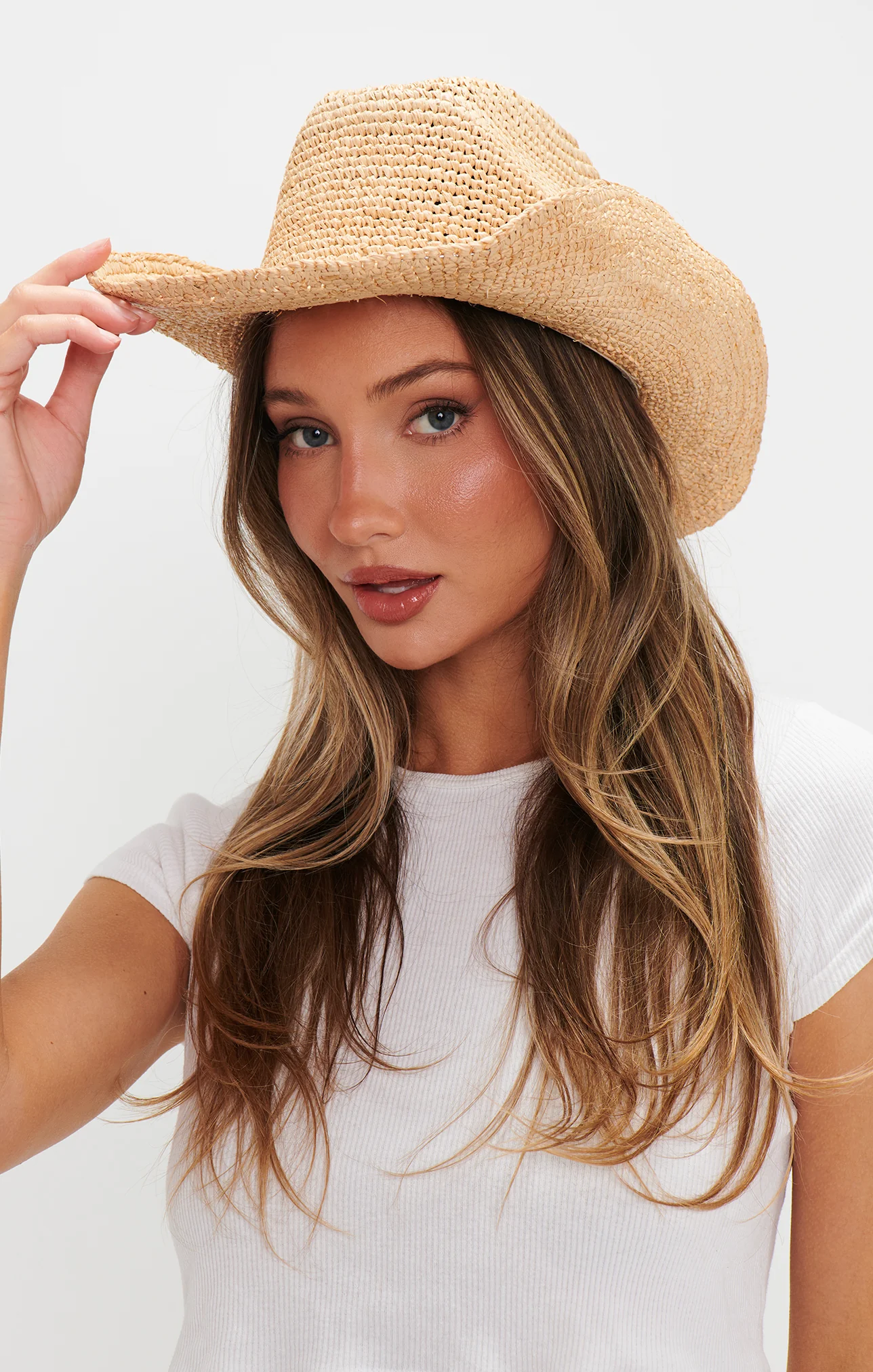 Tropical Cowboy Hat ~ Natural