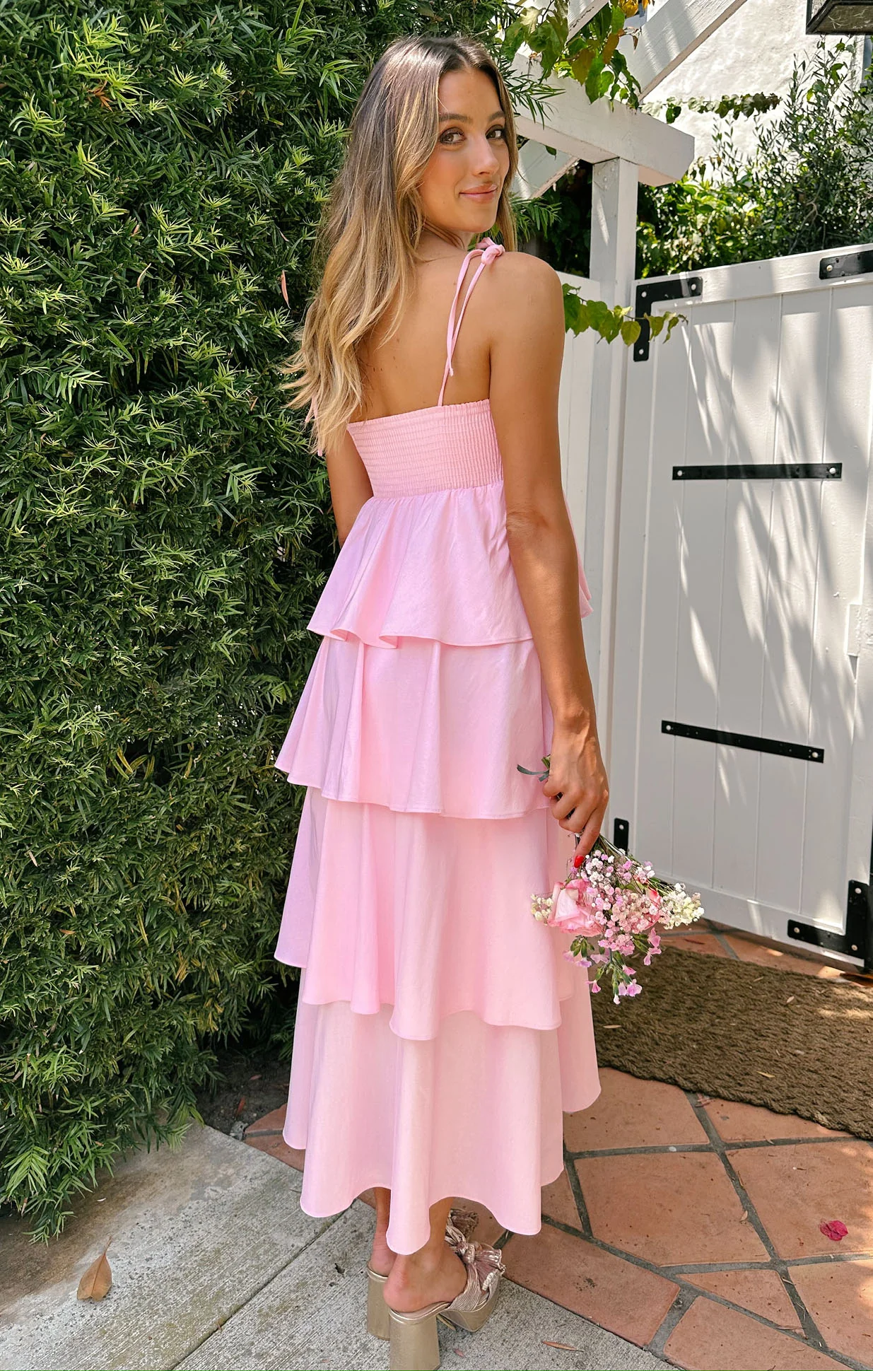 Cute Dress ~ Light Pink Taffeta